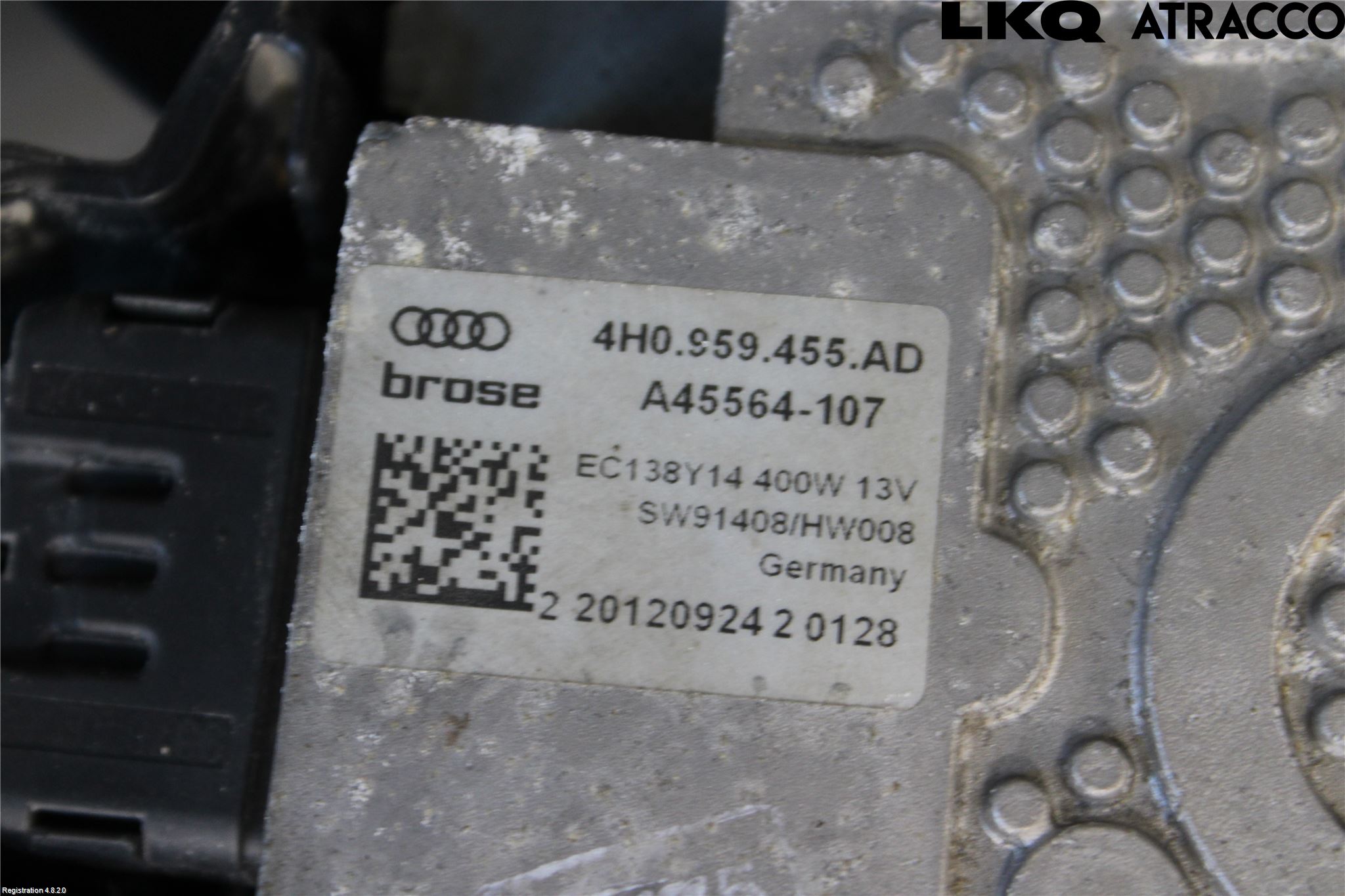 Audi A4 12-15 Kjølevifte Elektrisk