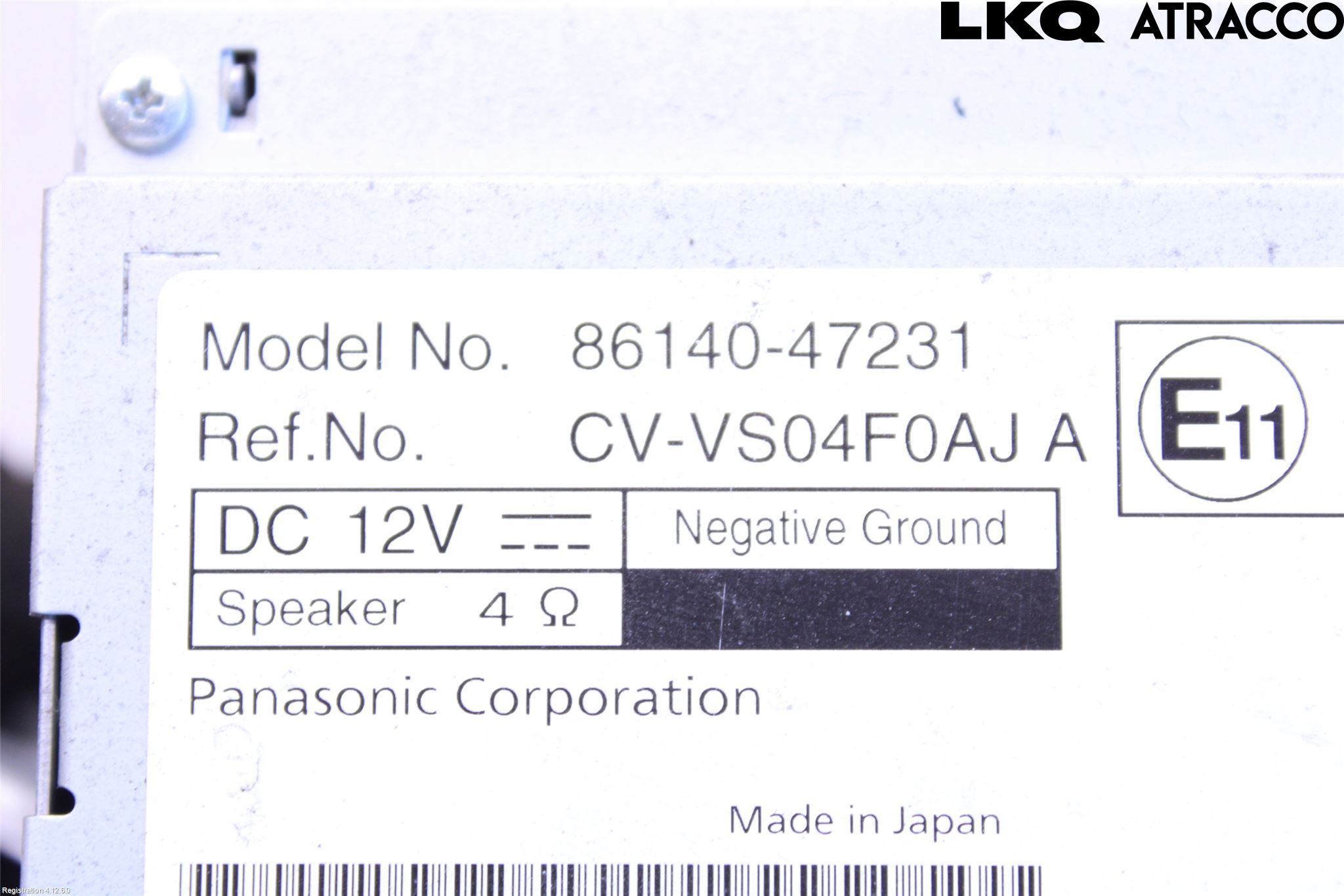 Toyota PRIUS+ ZVW40 12-20 Stereo Radio Med Cd