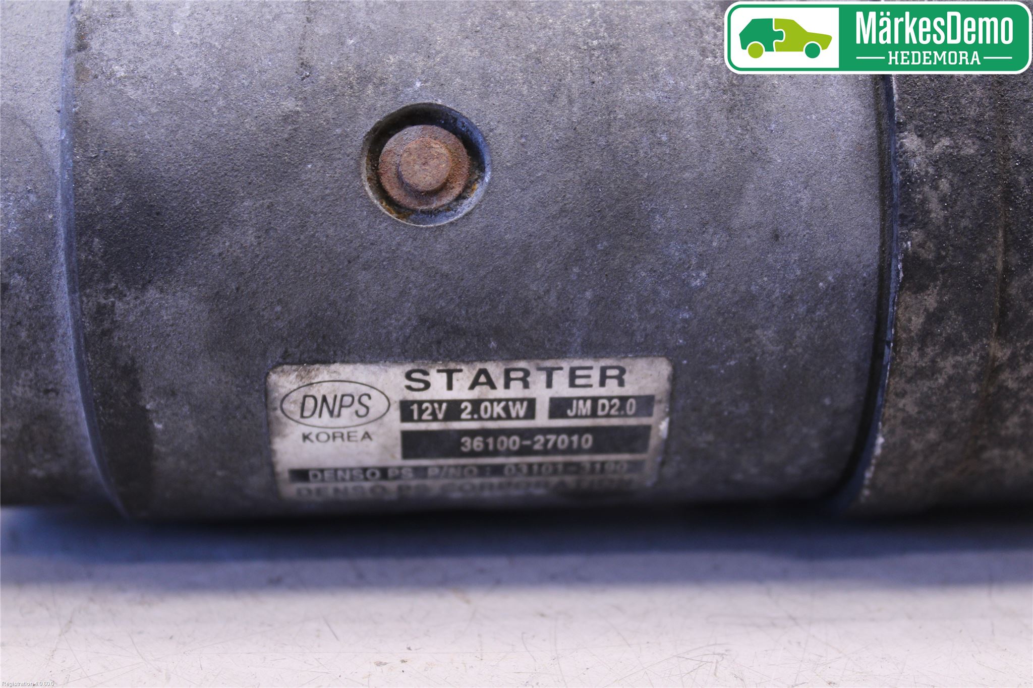 Hyundai SANTA FE  06-12 Startmotor Diesel