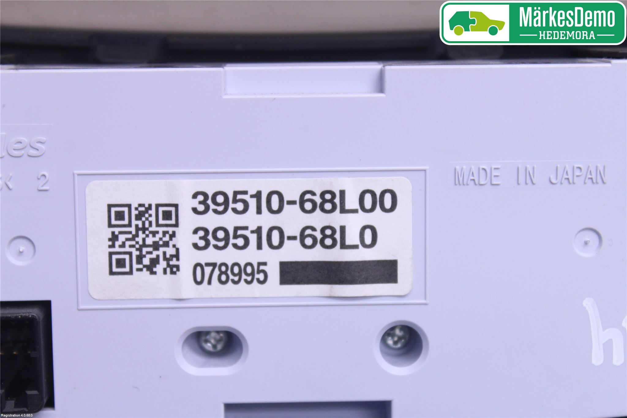 Suzuki SWIFT 11-16 Varme Ac Betjening-Display