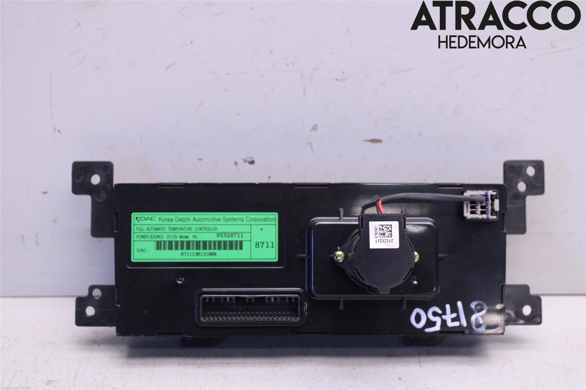 Chevrolet CAPTIVA Varme Ac Betjening-Display
