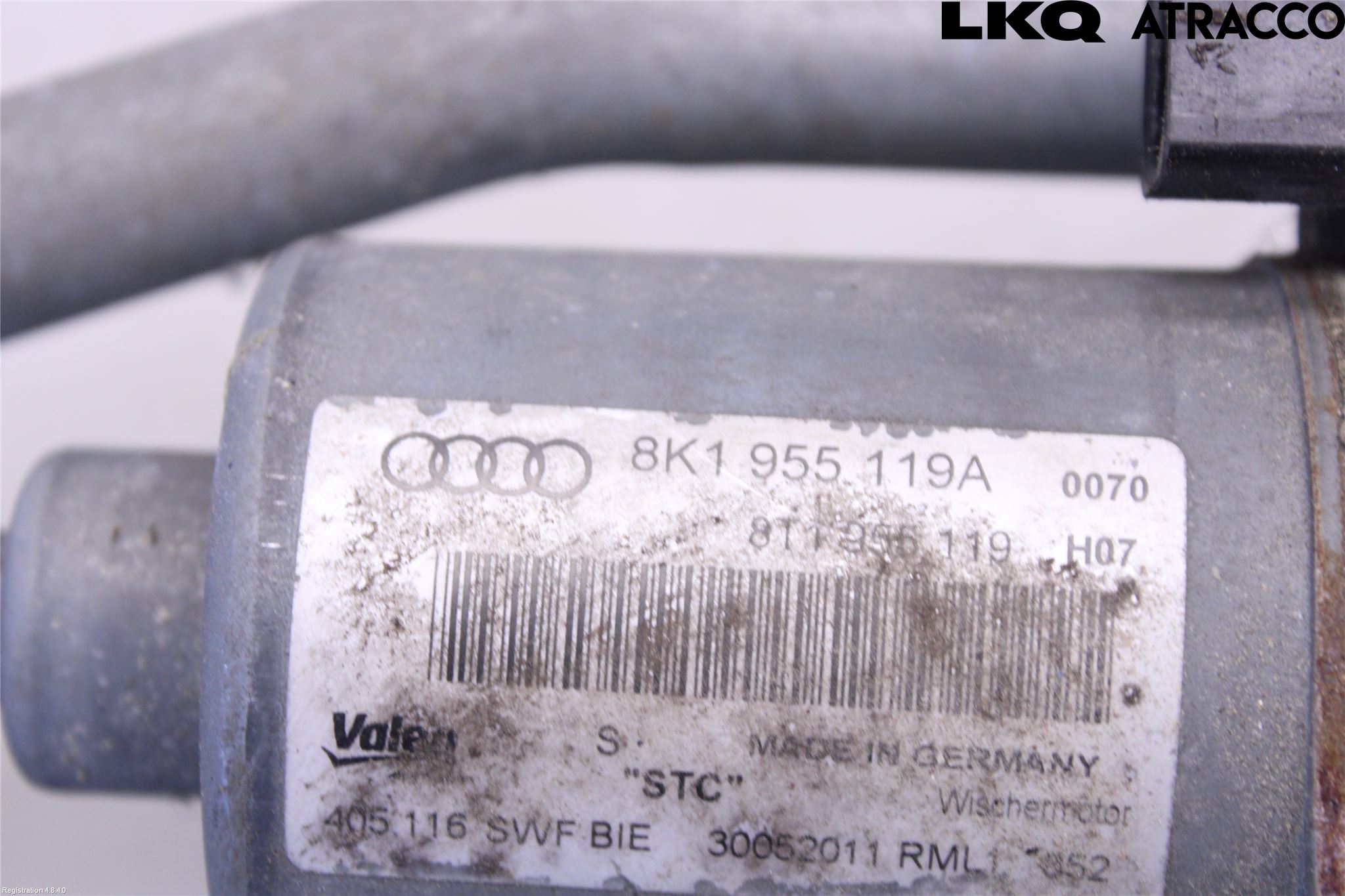 Audi A4/S4 08-11 Viskeroverføring Frontrute