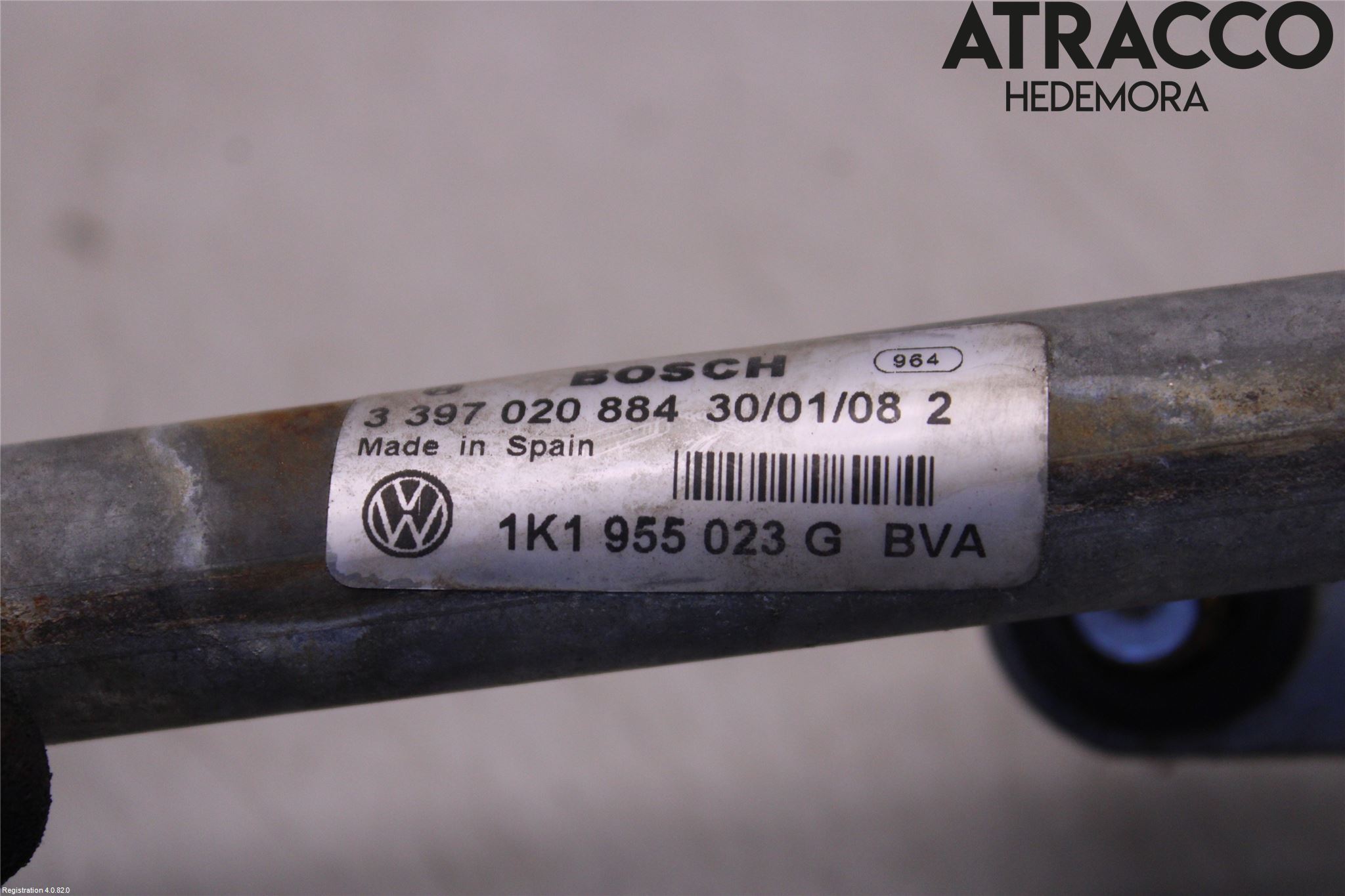 Volkswagen VW GOLF V 04-09 Viskeroverføring Frontrute