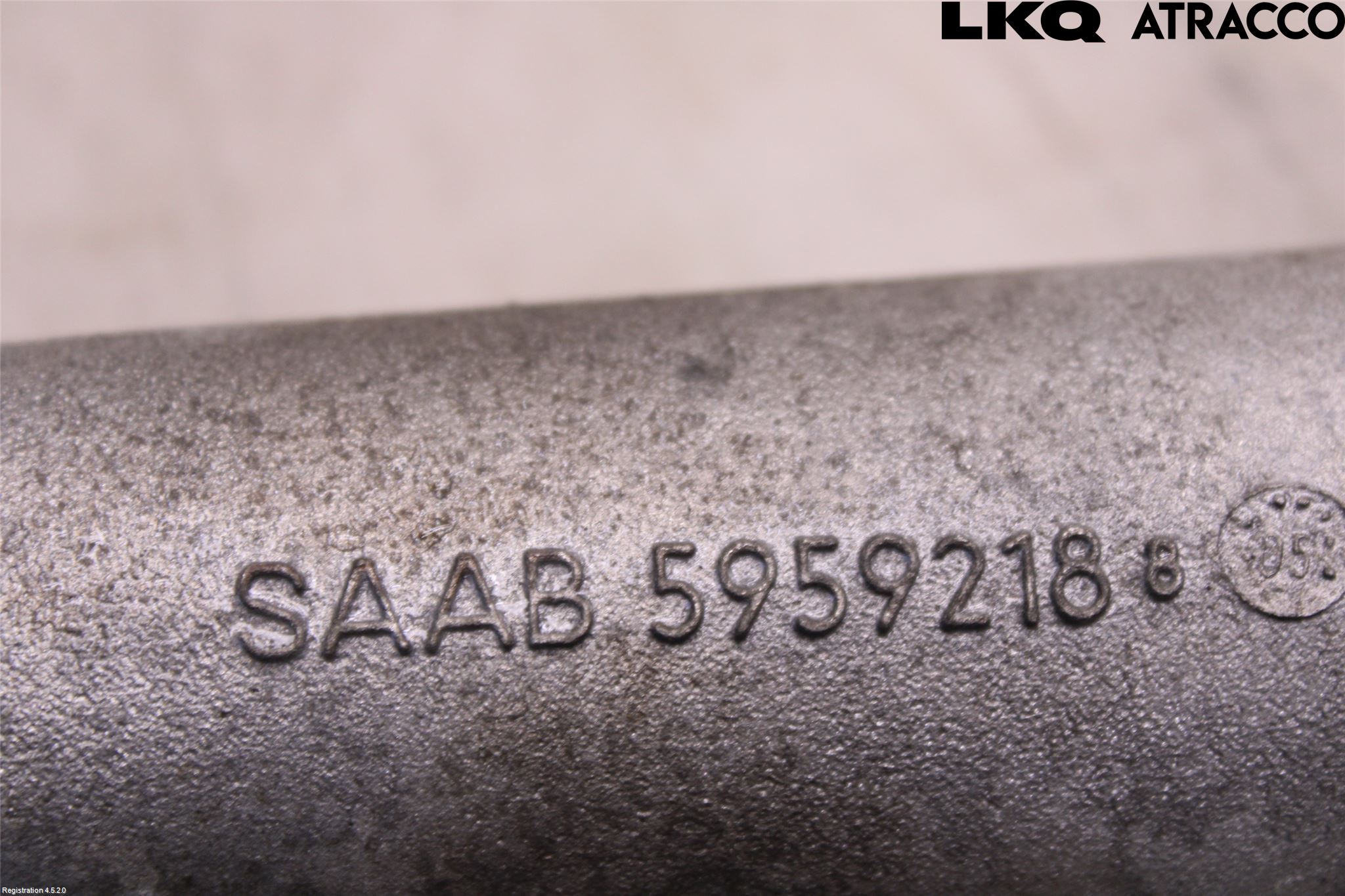 Saab 9-5     06-10 Intercooler Rør-Slange