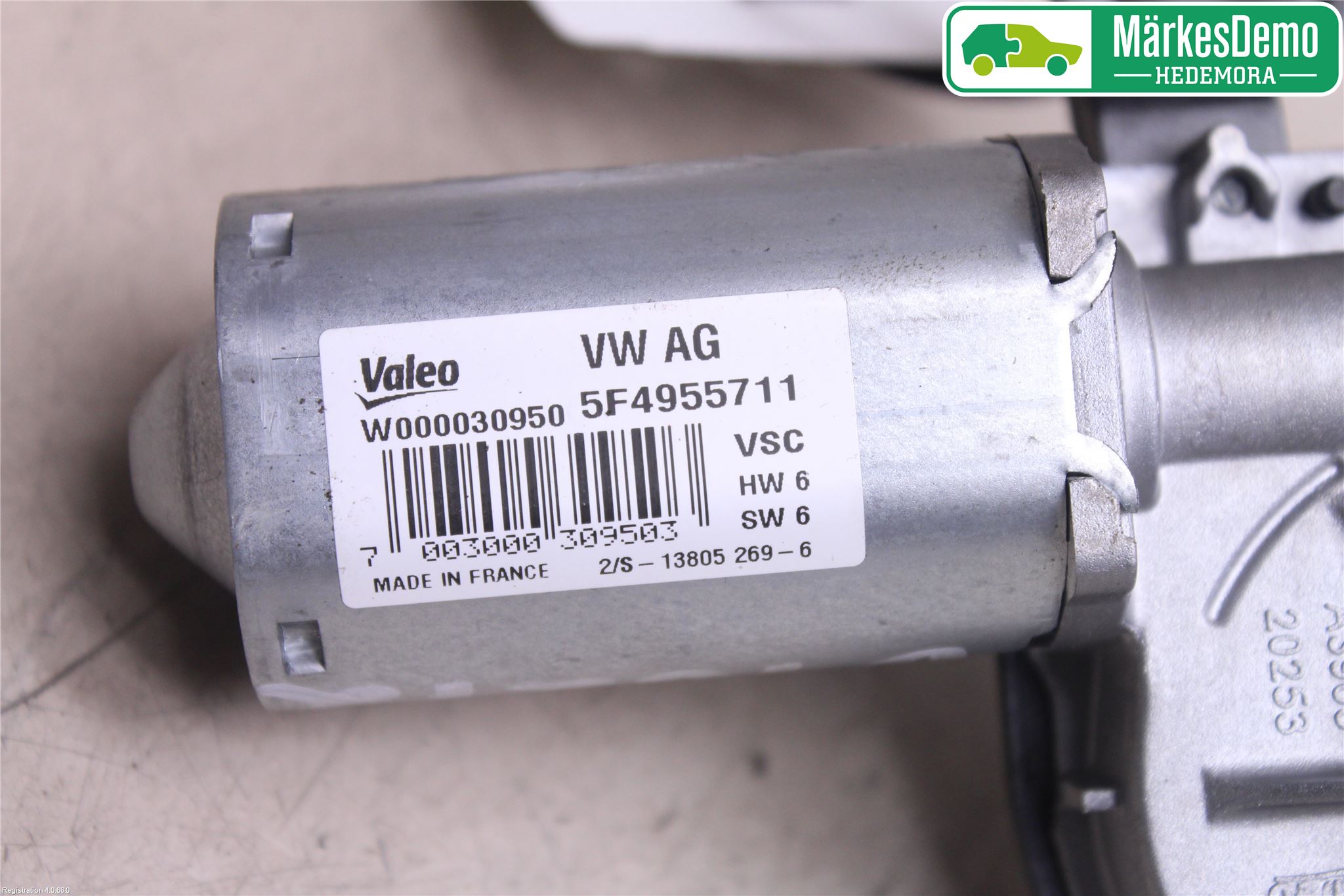 Skoda FABIA 15-21 Viskermotor Bakluke