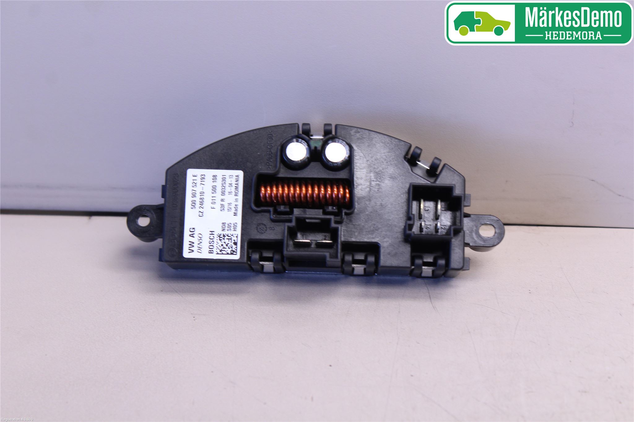 Volkswagen VW GOLF / E-GOLF VII 13-20 Varmeapparat Viftemotstand