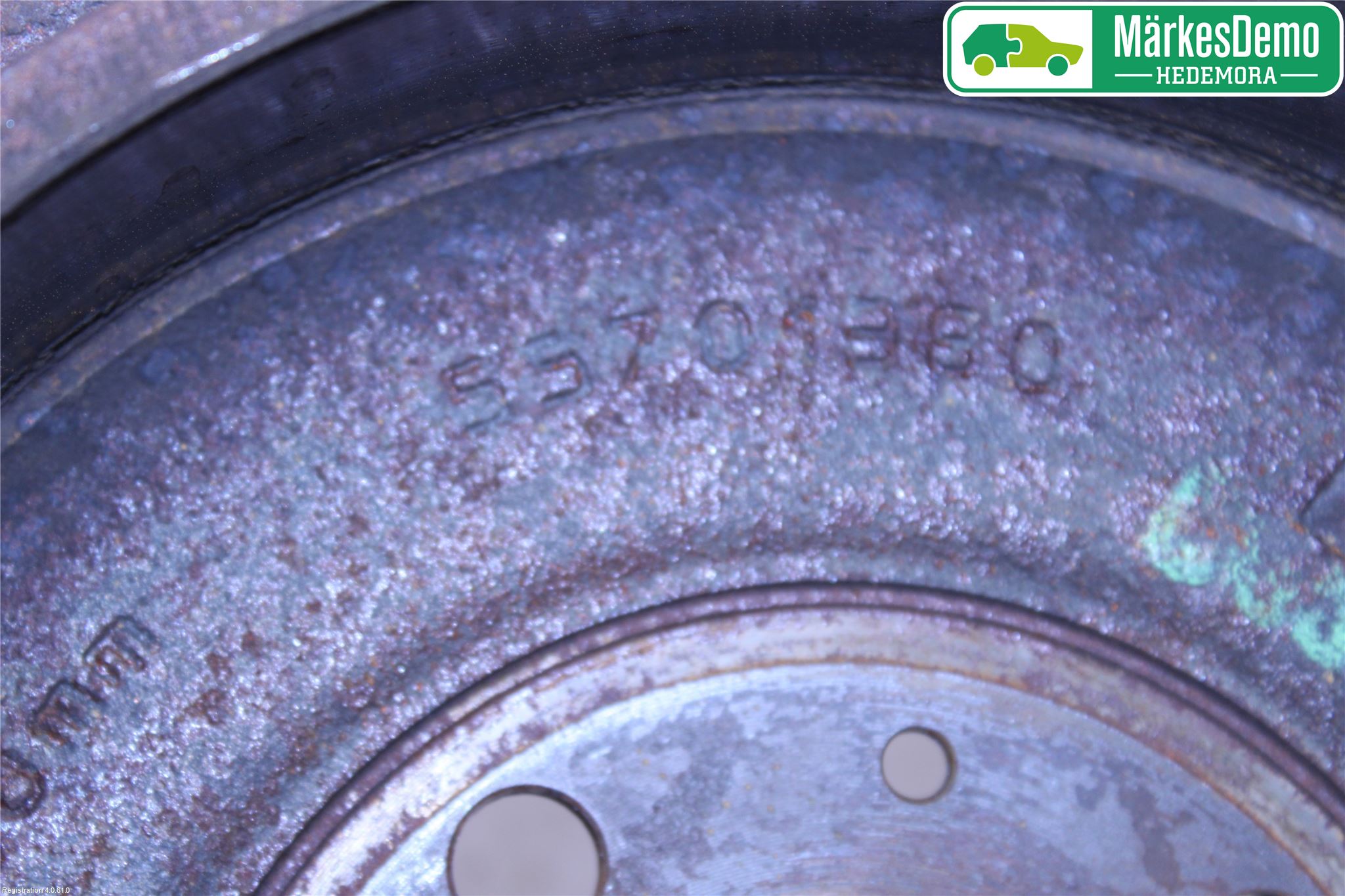 Opel CORSA D 07-14 Bremsetrommel Bak