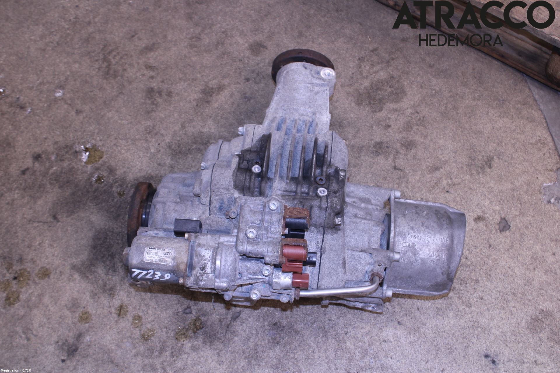 Audi A7/S7 4G 11-17 Bakaksel Kardang Bak -Diff