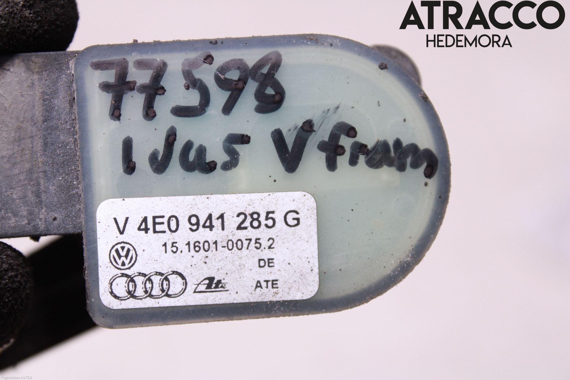 Audi A8/S8 4E  02-09 Lastføler Bremser Bak
