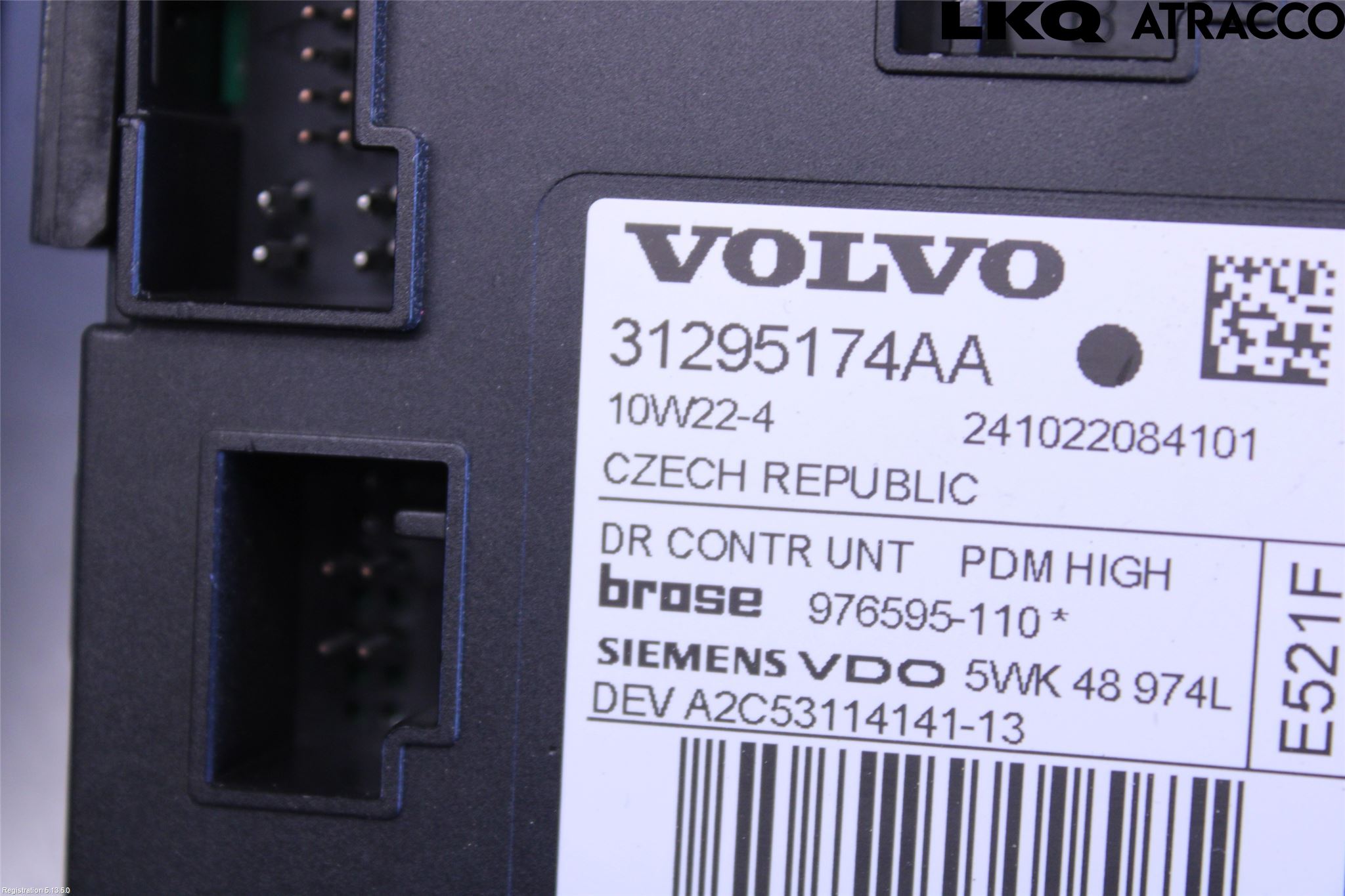 Volvo C30 10-13 Vindusheismotor
