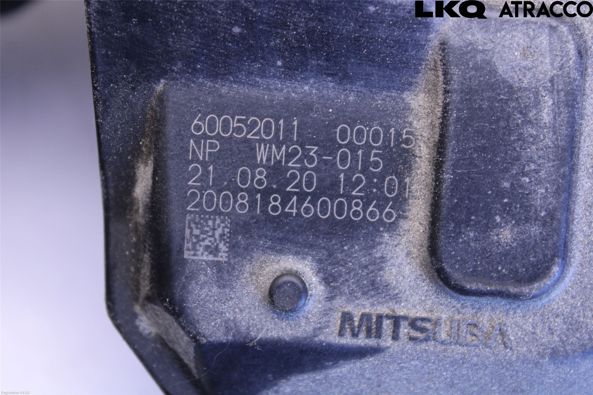 Mazda MX-30 20- Viskermotor Frontrute