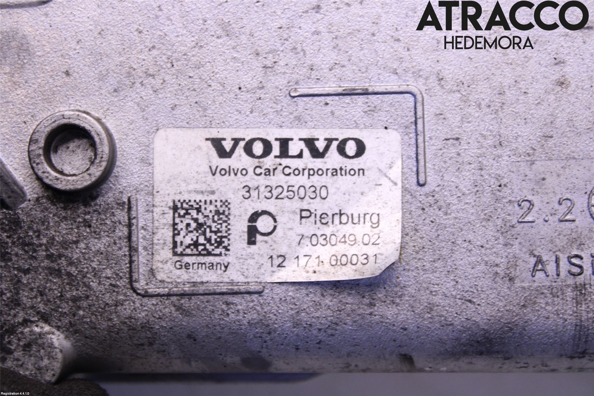 Volvo V70 08-13 Eksos Kjøler