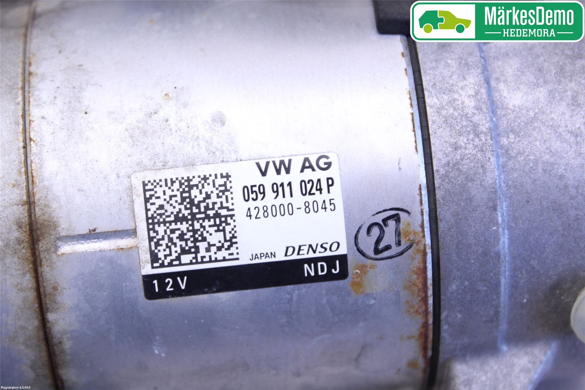 Audi A6/S6 4G 11-18 Startmotor Diesel