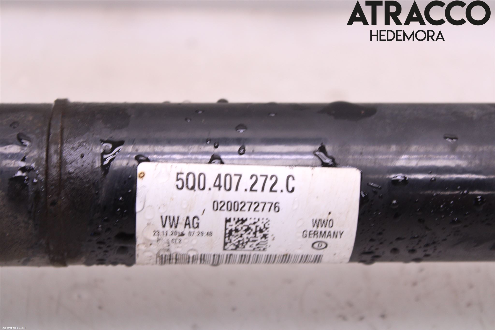 Audi A3/S3 8V 13-20 Drivaksel Foran Kompl Høyre