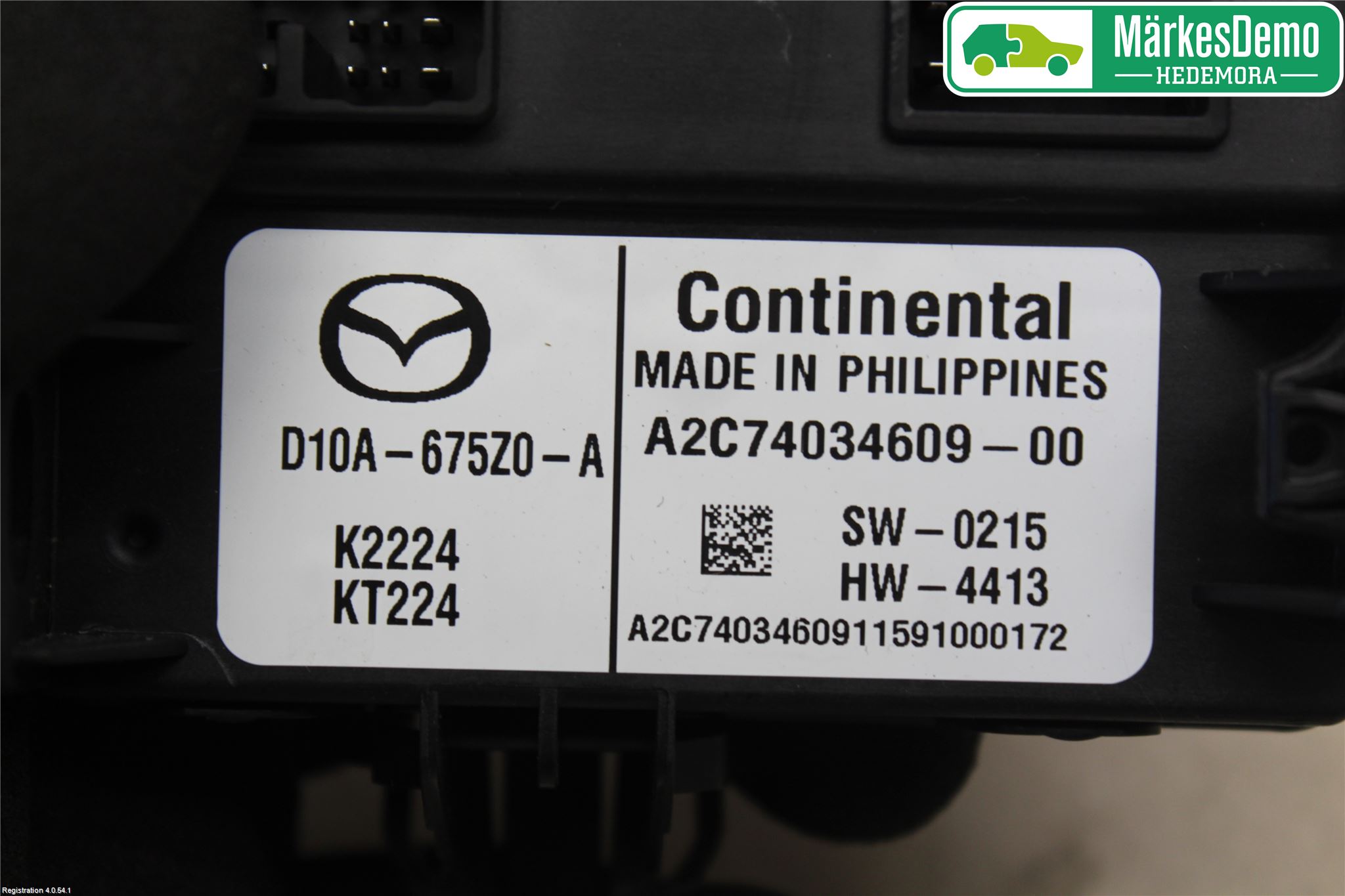 Mazda CX-3 Styreenhet Øvrig