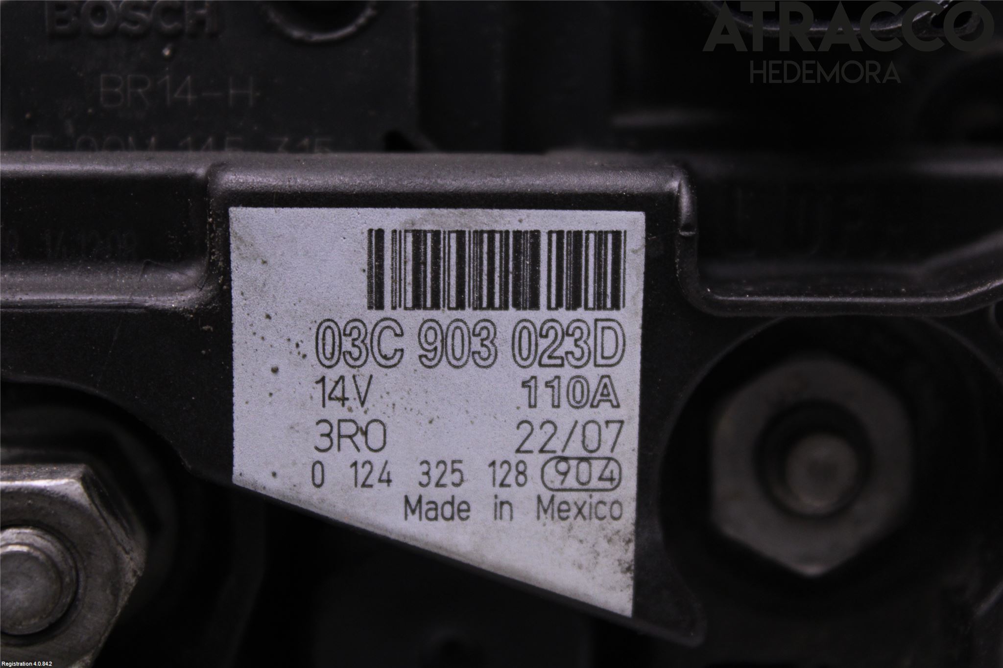 Volkswagen VW GOLF V 04-09 Dynamo