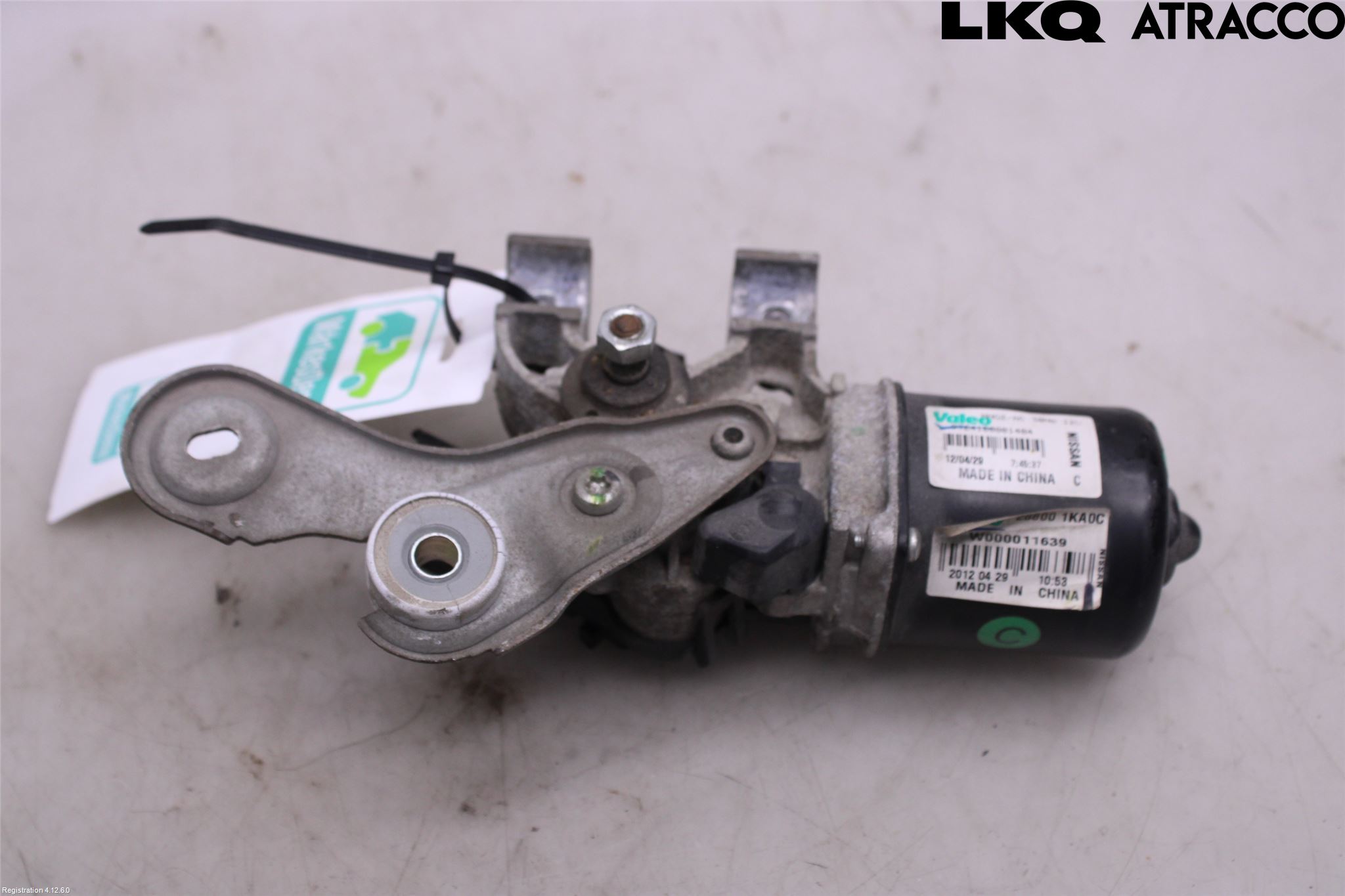 Nissan JUKE 10-14 Viskermotor Frontrute