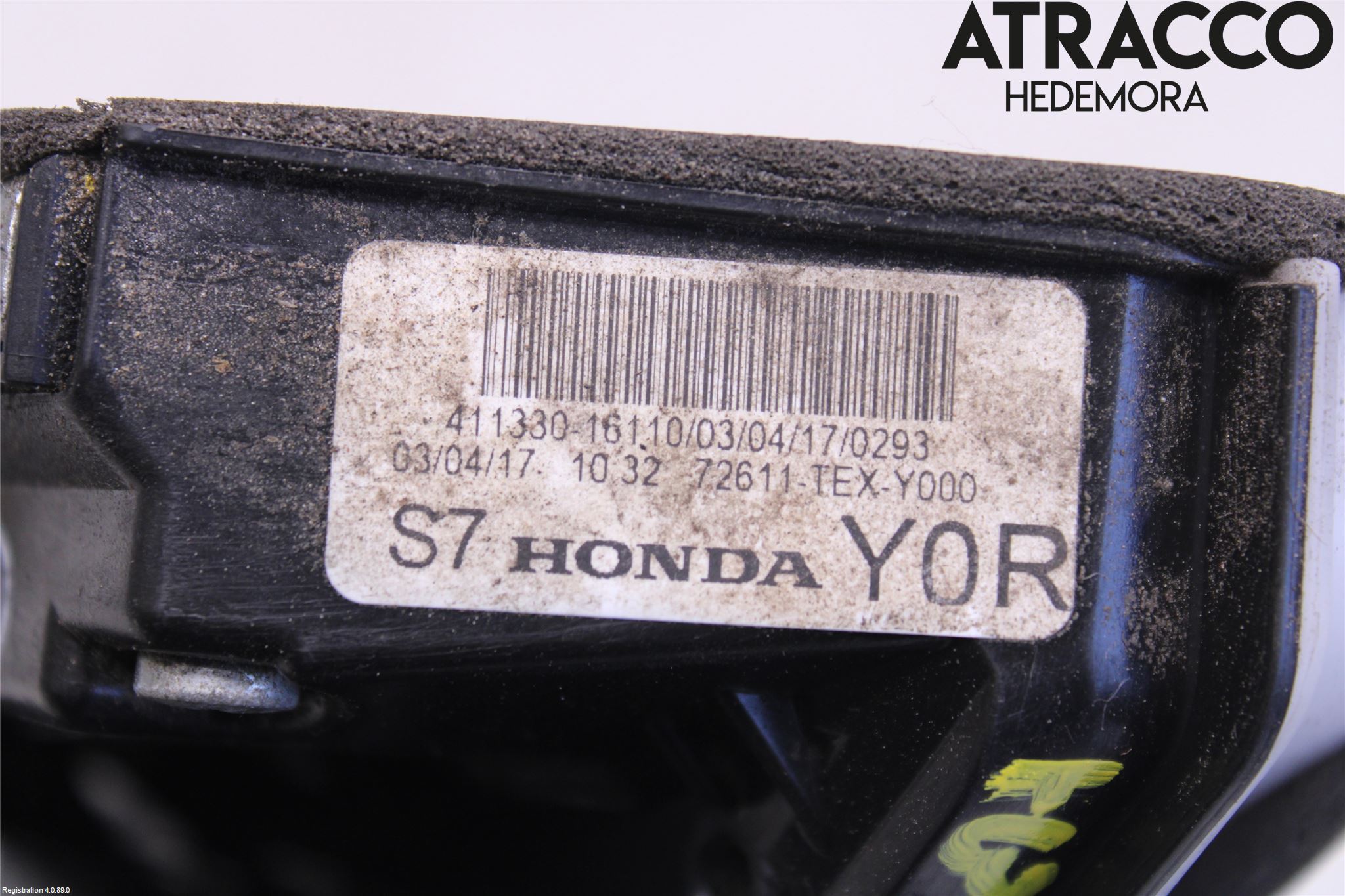 Honda CIVIC 17-22 Dørlås - Låsekasse