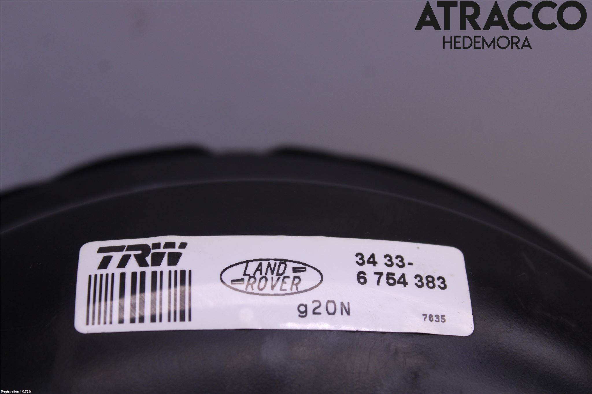 Landrover LAND ROVER RANGE ROVER L322 02-12 Bremseservo