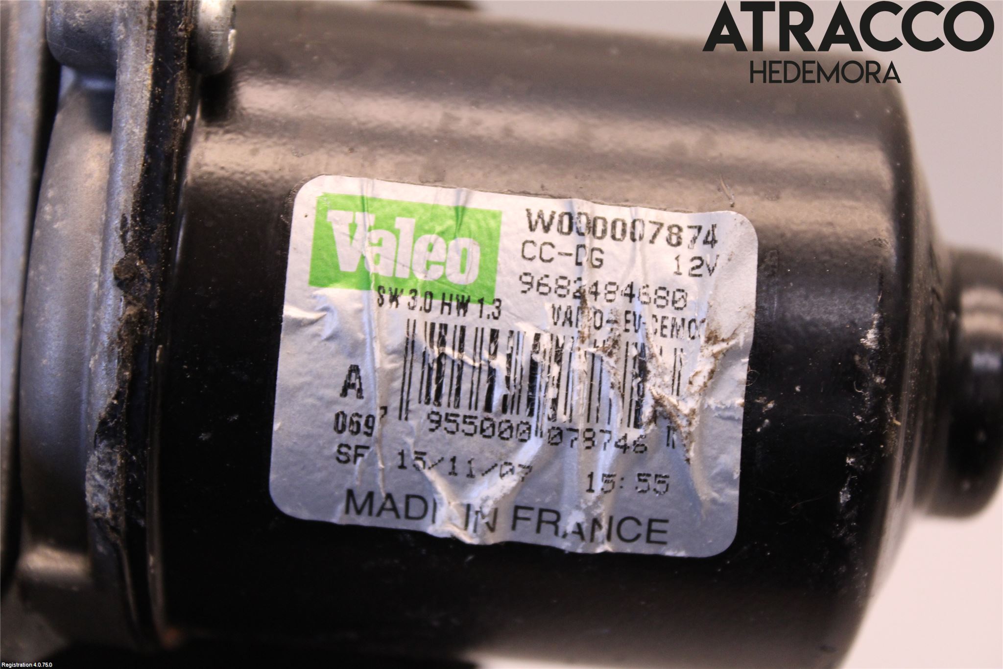 Citroen C4 GRAND PICASSO 07-13 Viskermotor Frontrute