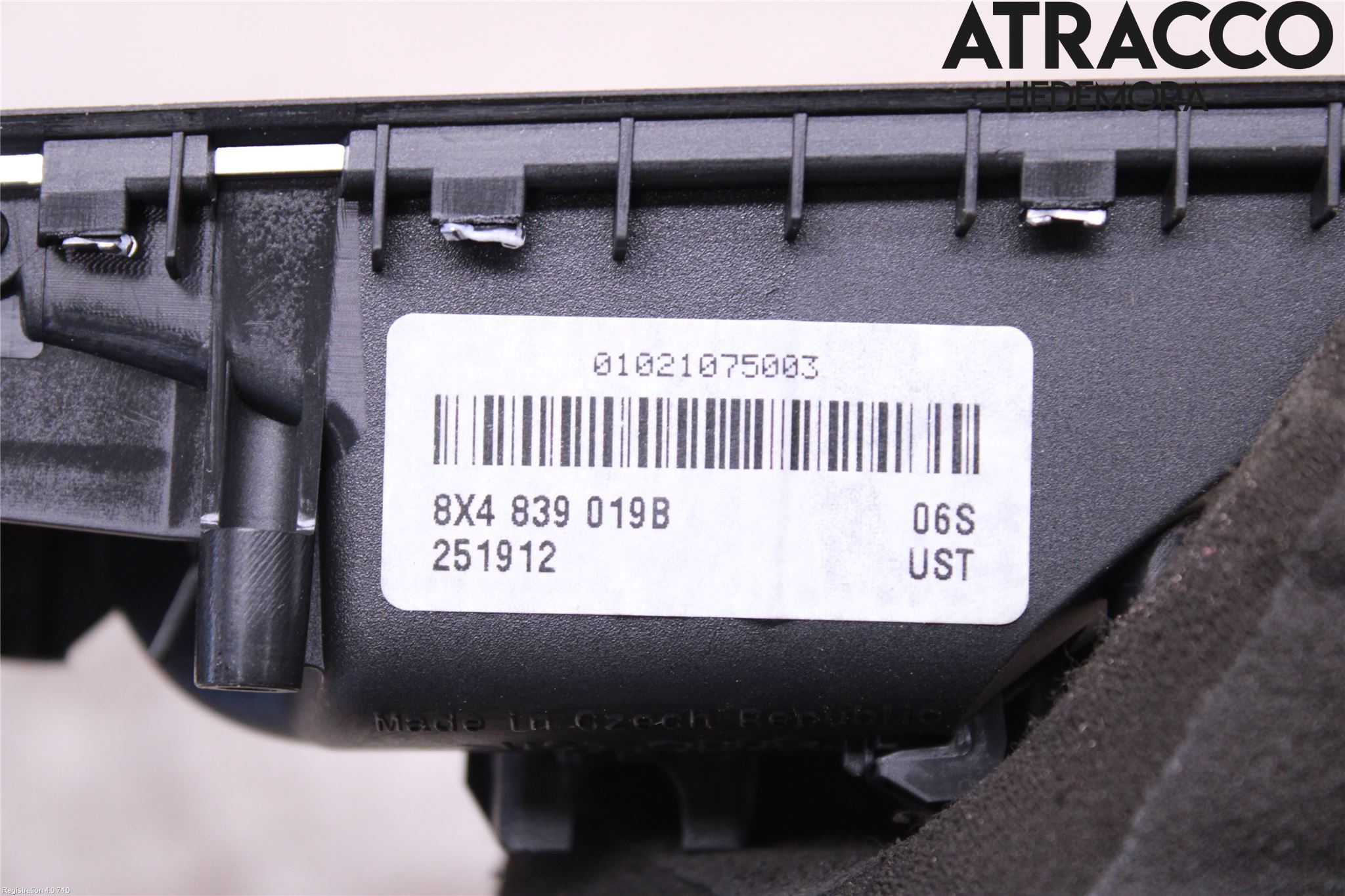 Audi A1/S1 11-18 Innr Dørhandtak V Indre