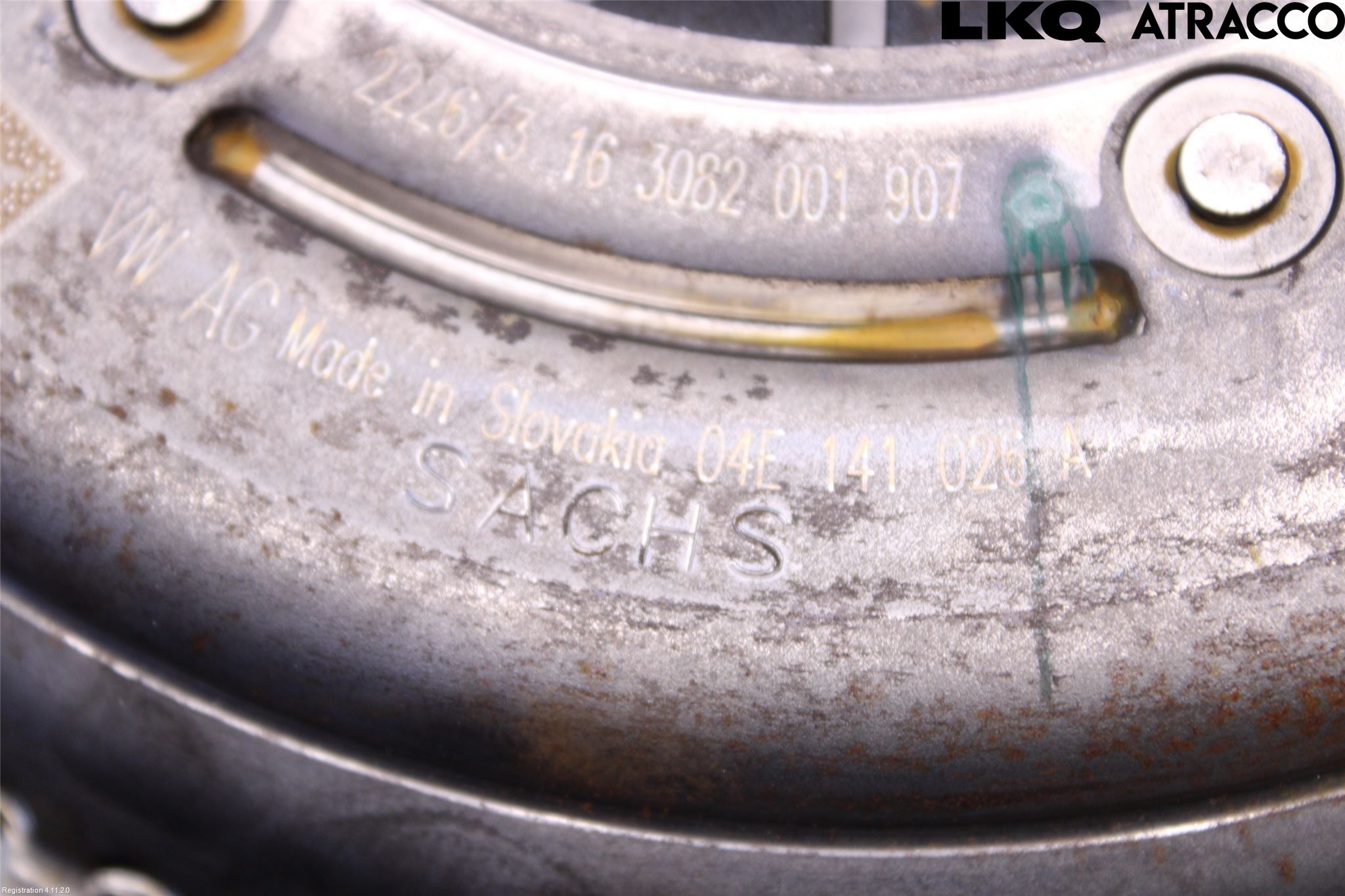 Volkswagen VW POLO 10-17 Clutch Trykkplate