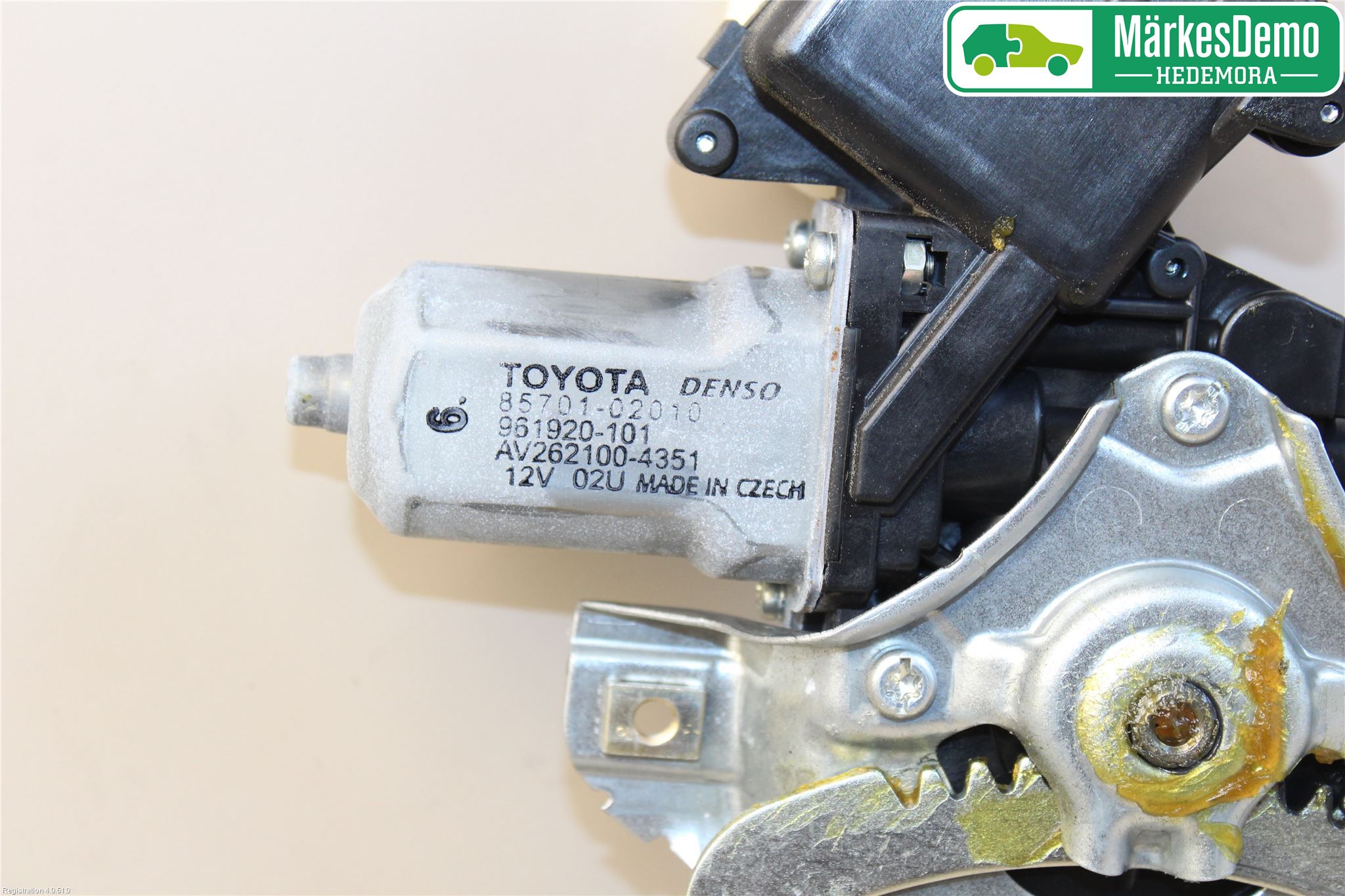 Toyota AURIS 13-19 Vindusheis El Komp