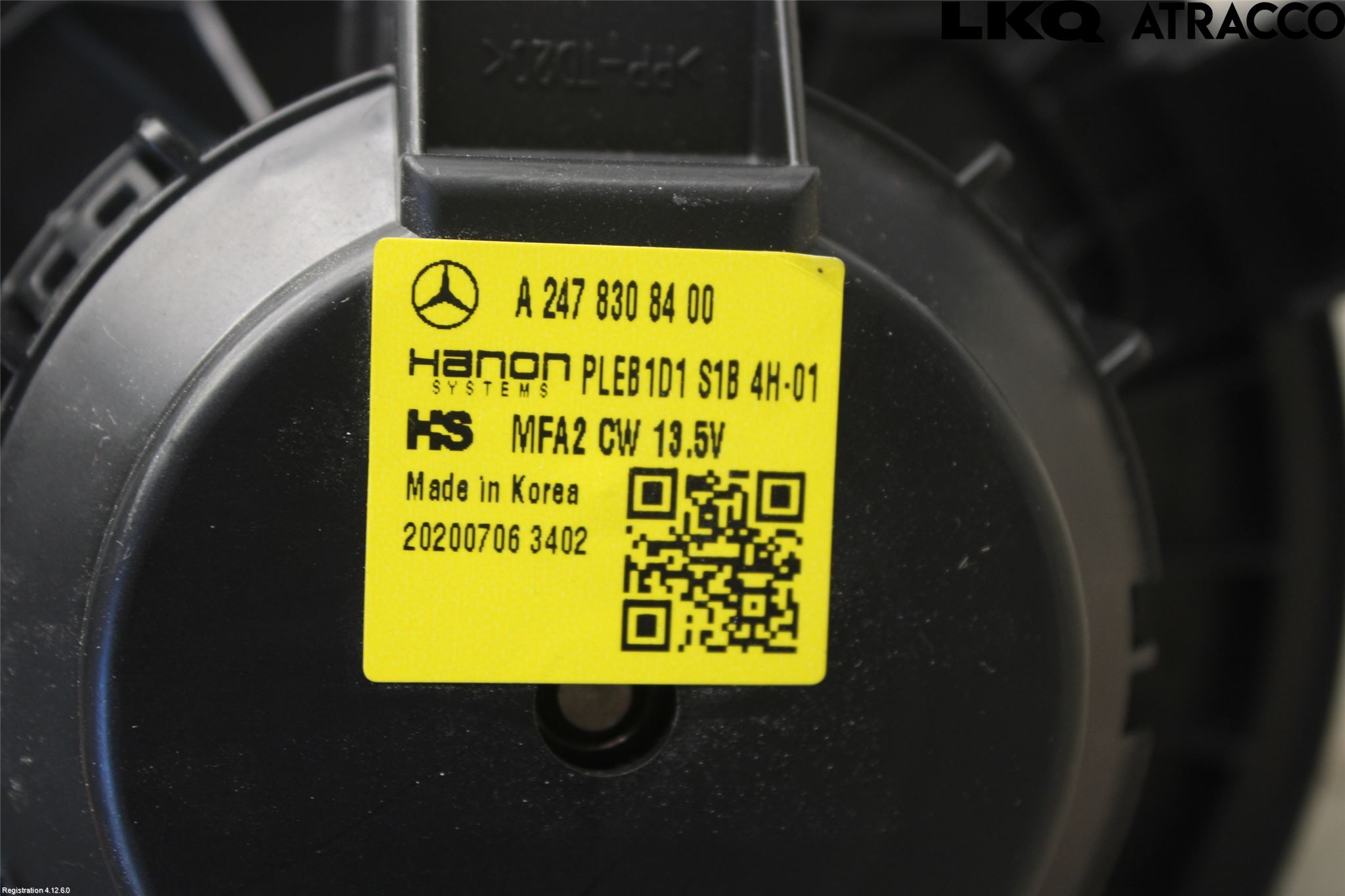 Mercedes-Benz MB A-KLASS (W177) 18- Varme Ac Varmeapparatvifte