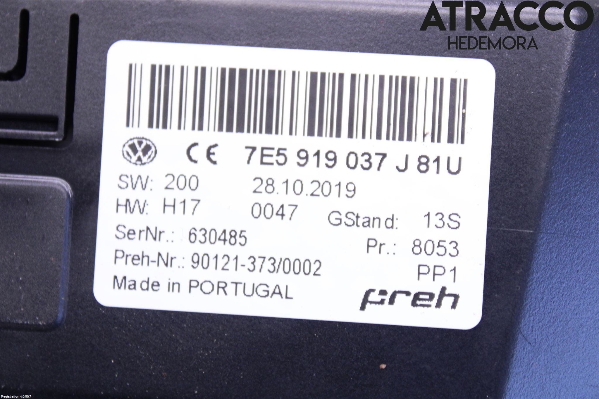 Volkswagen VW AMAROK 2H 10-22 Tidsur