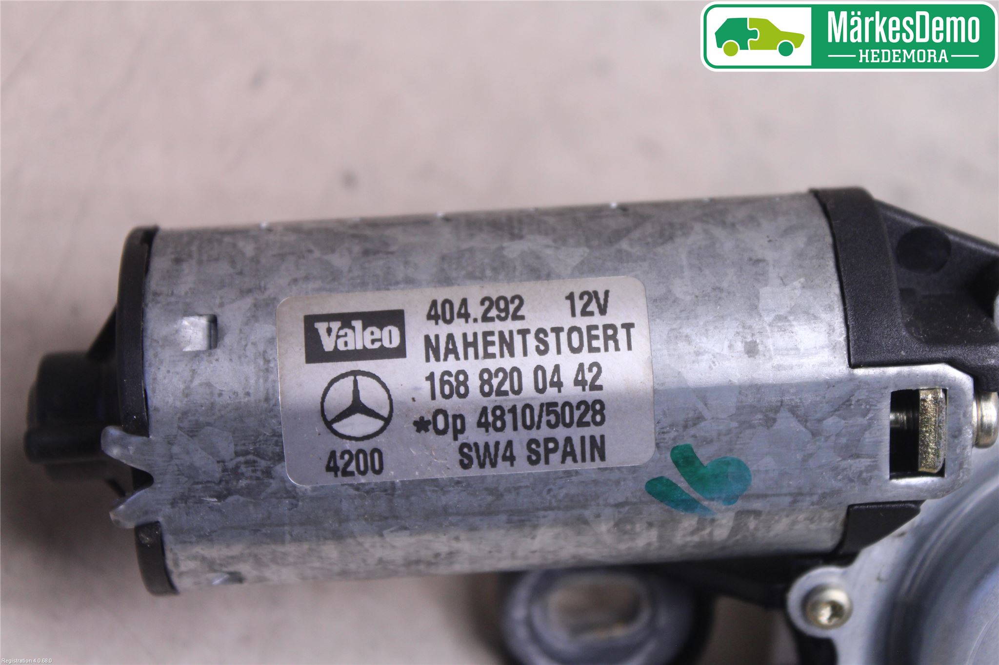 Mercedes-Benz MB A-KLASS (W168) 98-04 Viskermotor Bakluke