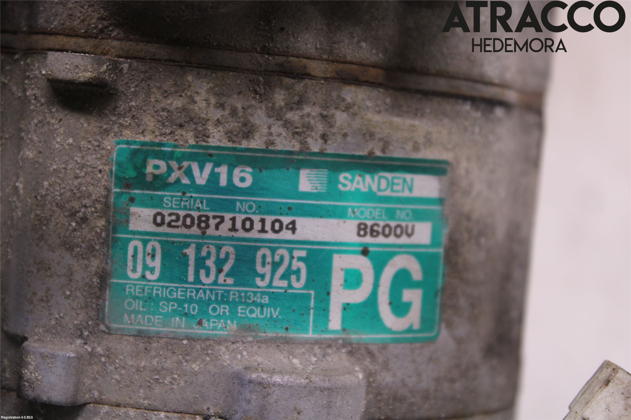Opel ASTRA G 98-03 Varme Ac Kompressor