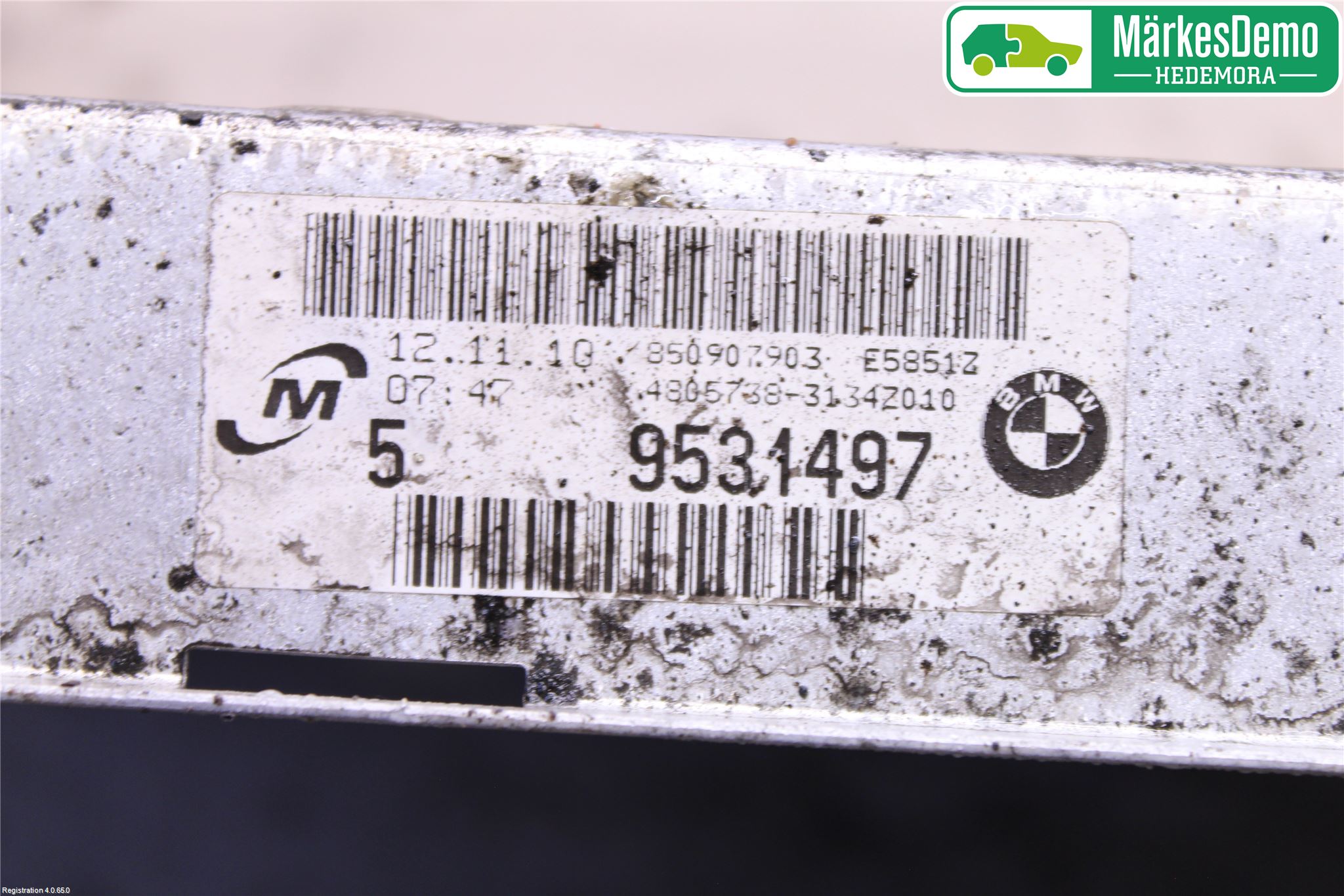 BMW 3 E90/91 SED/TOU 05-12 Radiator Automat