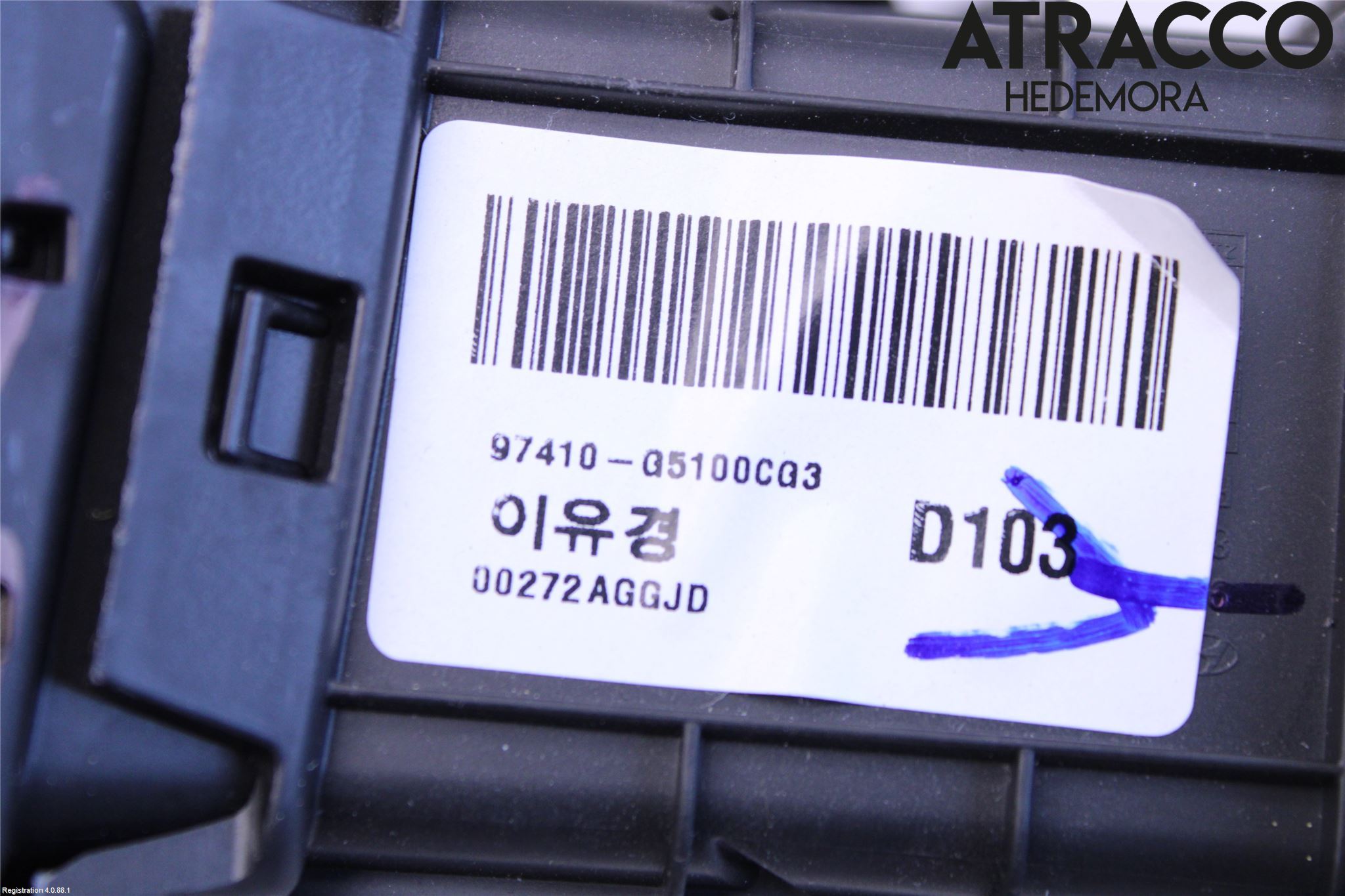 Kia NIRO (DE) 17-22 Dashbord Kanal - Dyse