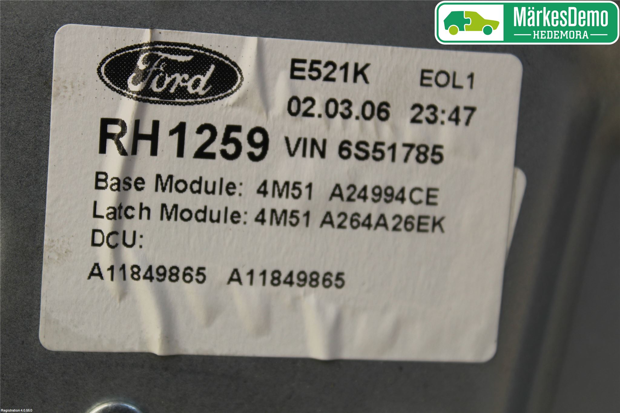 Ford FOCUS     04-07 Vindusheis