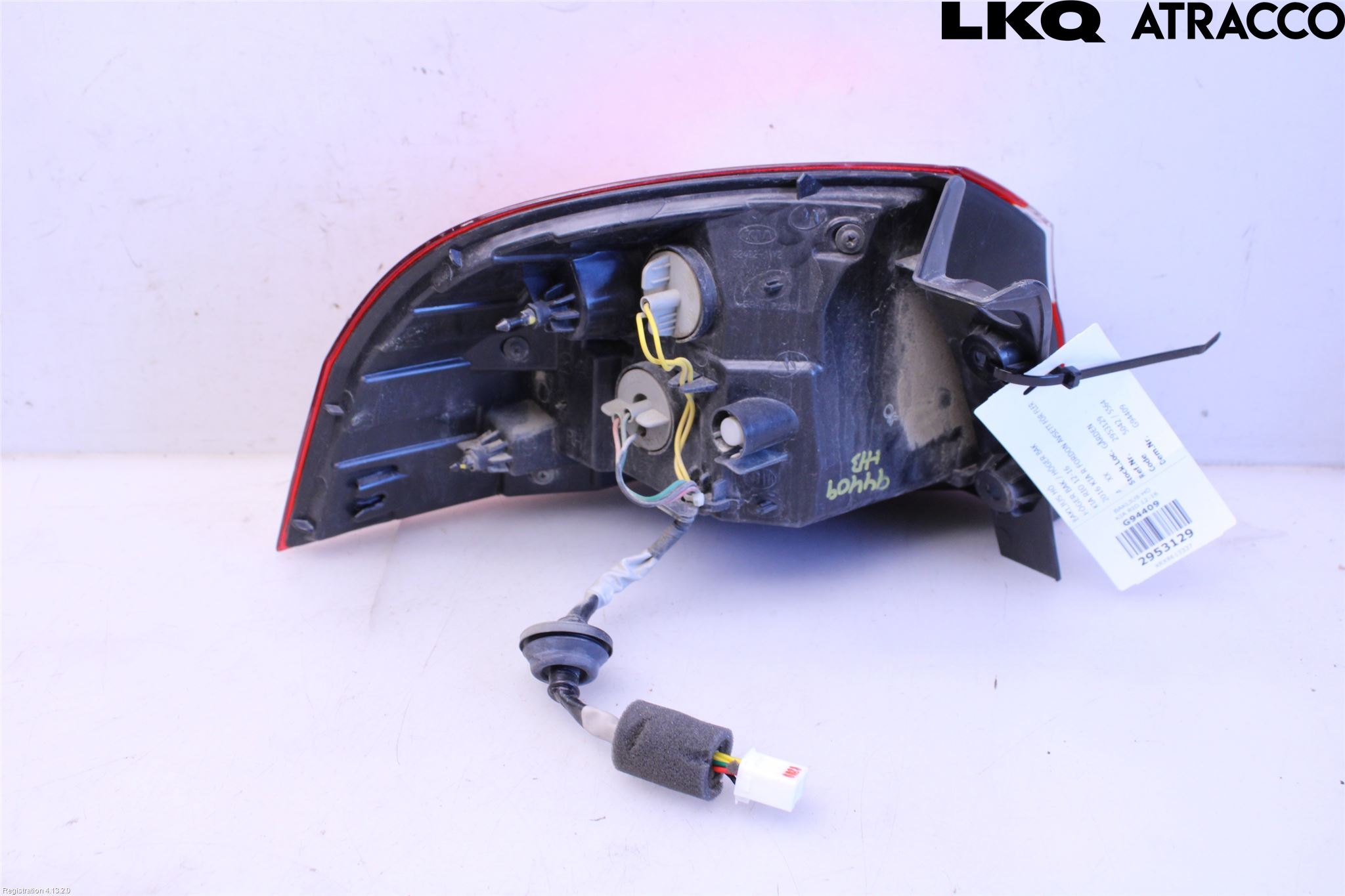 Kia RIO 12-16 Baklykt Høyre