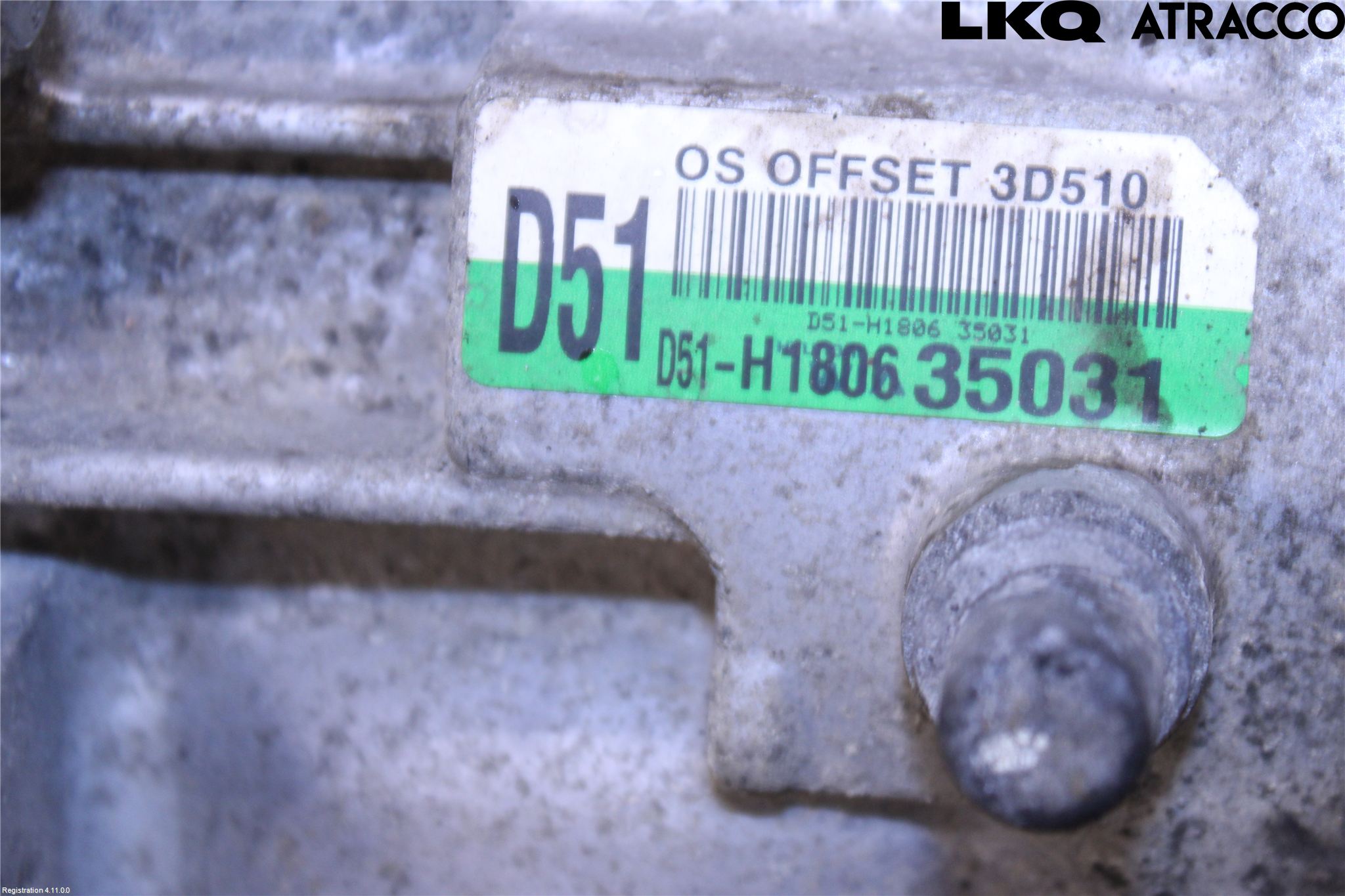 Hyundai TUCSON 05- Gearkasse Fordelingskasse