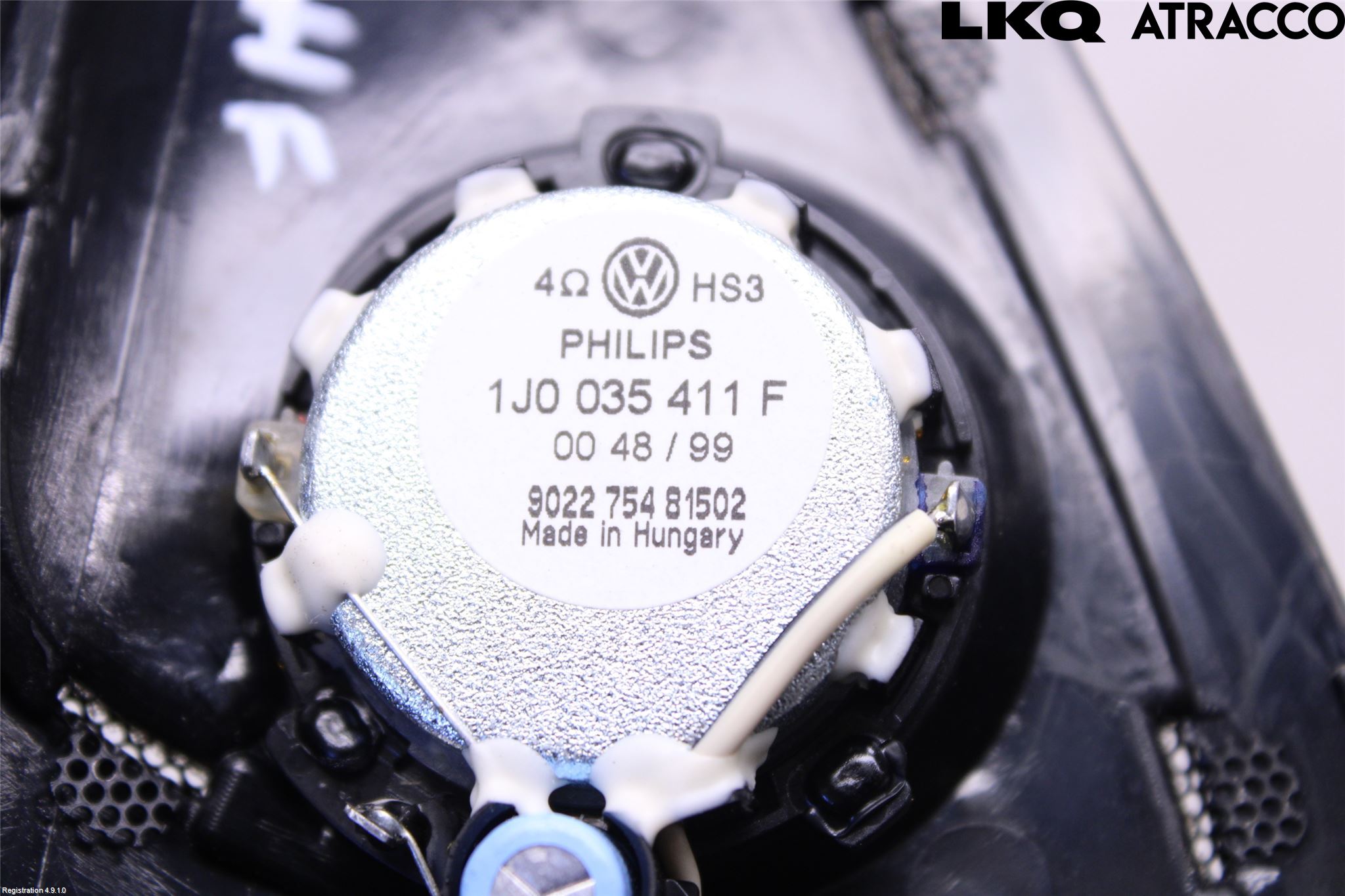 Volkswagen VW GOLF IV 98-06 Innr Høyttaler