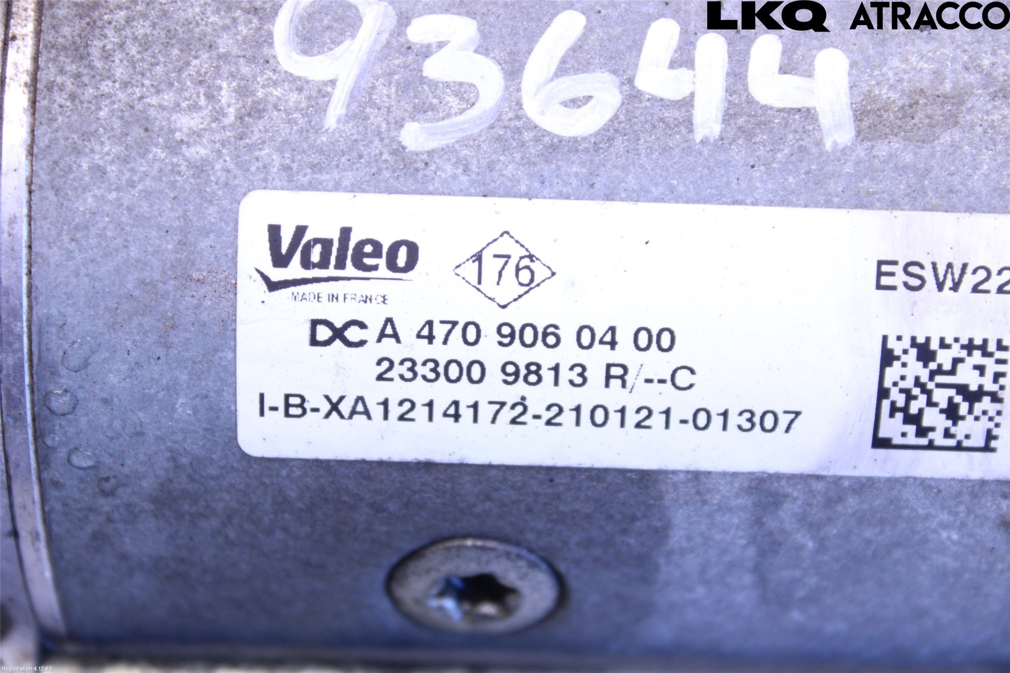 Nissan NV400 12-24 Startmotor Diesel