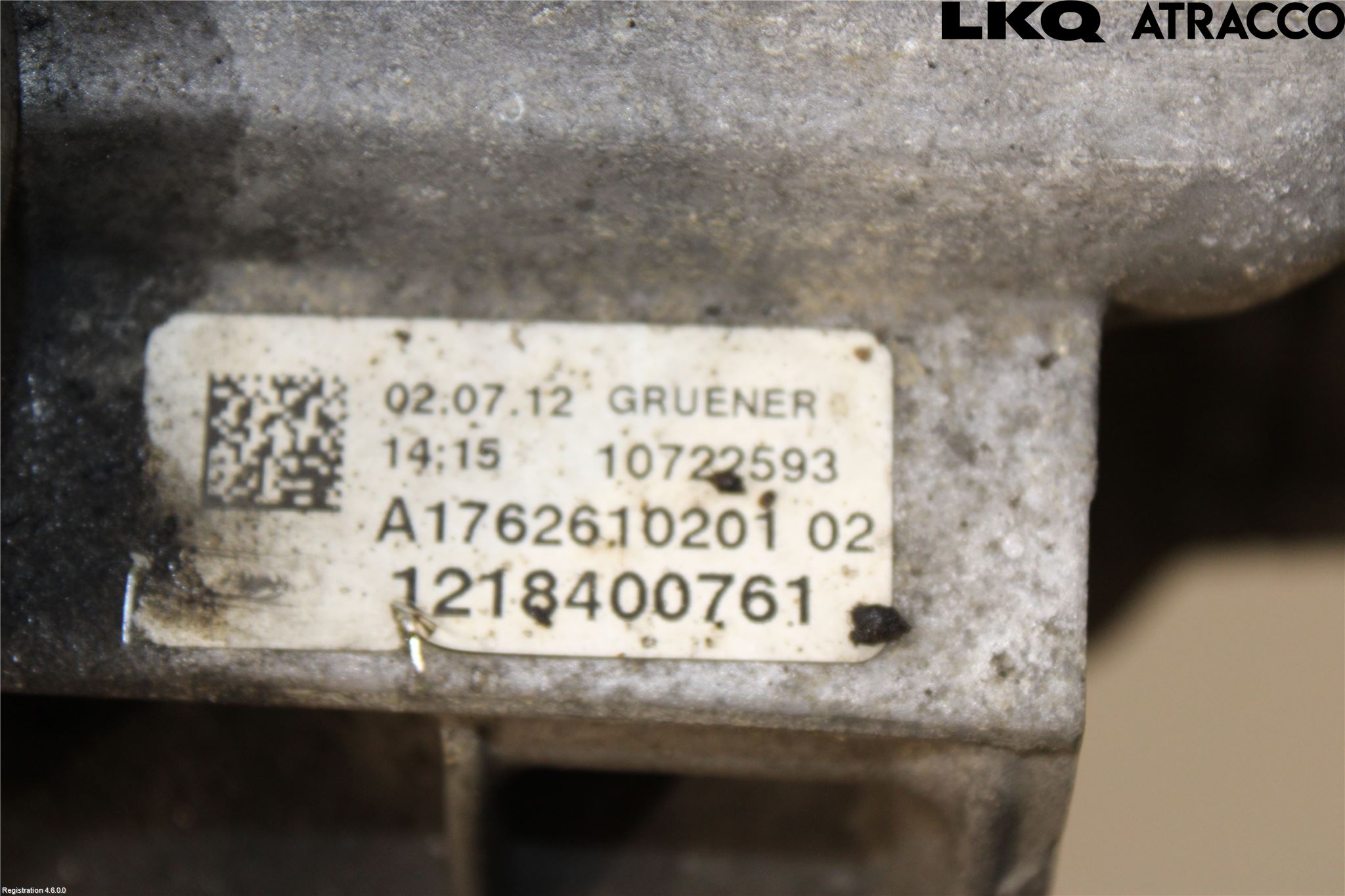 Mercedes-Benz MB B-KLASS (W246/W242) 12-19 Gearkasse 6 Trinn