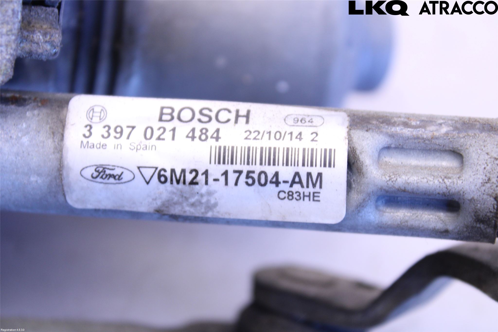 Ford S-MAX 06-15 Viskermotor Frontrute