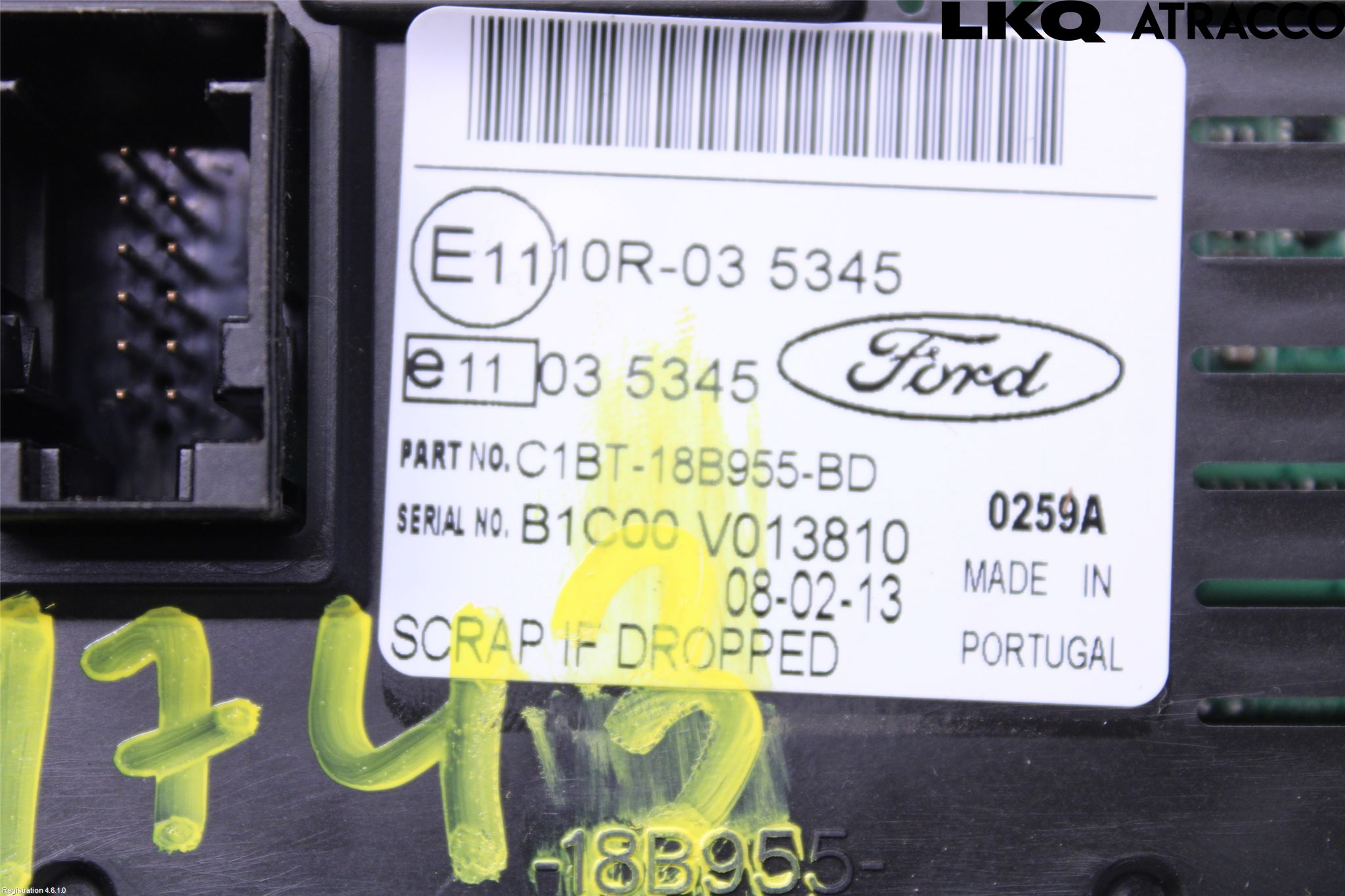 Ford B-MAX 12-17 Kjørecomputer