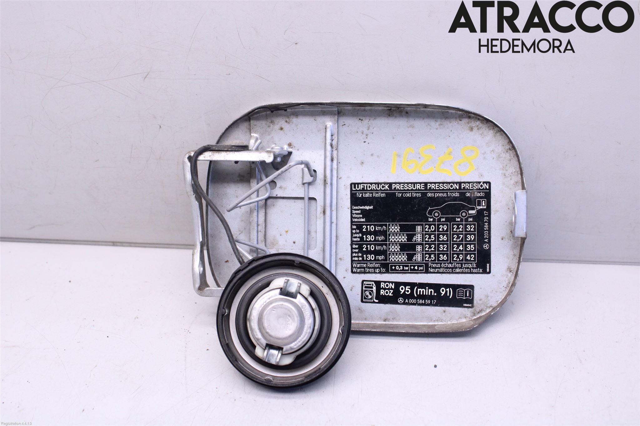 Mercedes-Benz MB C (203) 00-07 Drivstoff Tankluke