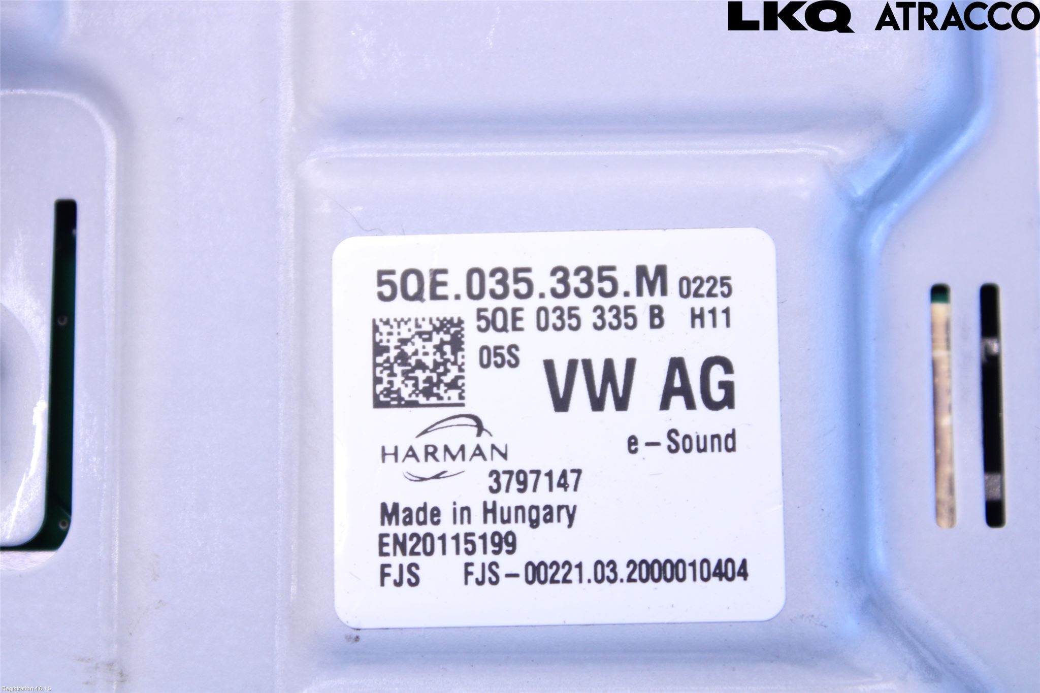 Volkswagen VW GOLF / E-GOLF VII 13-20 Styreenhet Øvrig