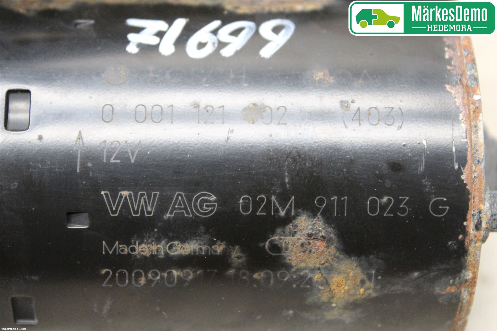 Volkswagen VW PASSAT 05-11 Startmotor