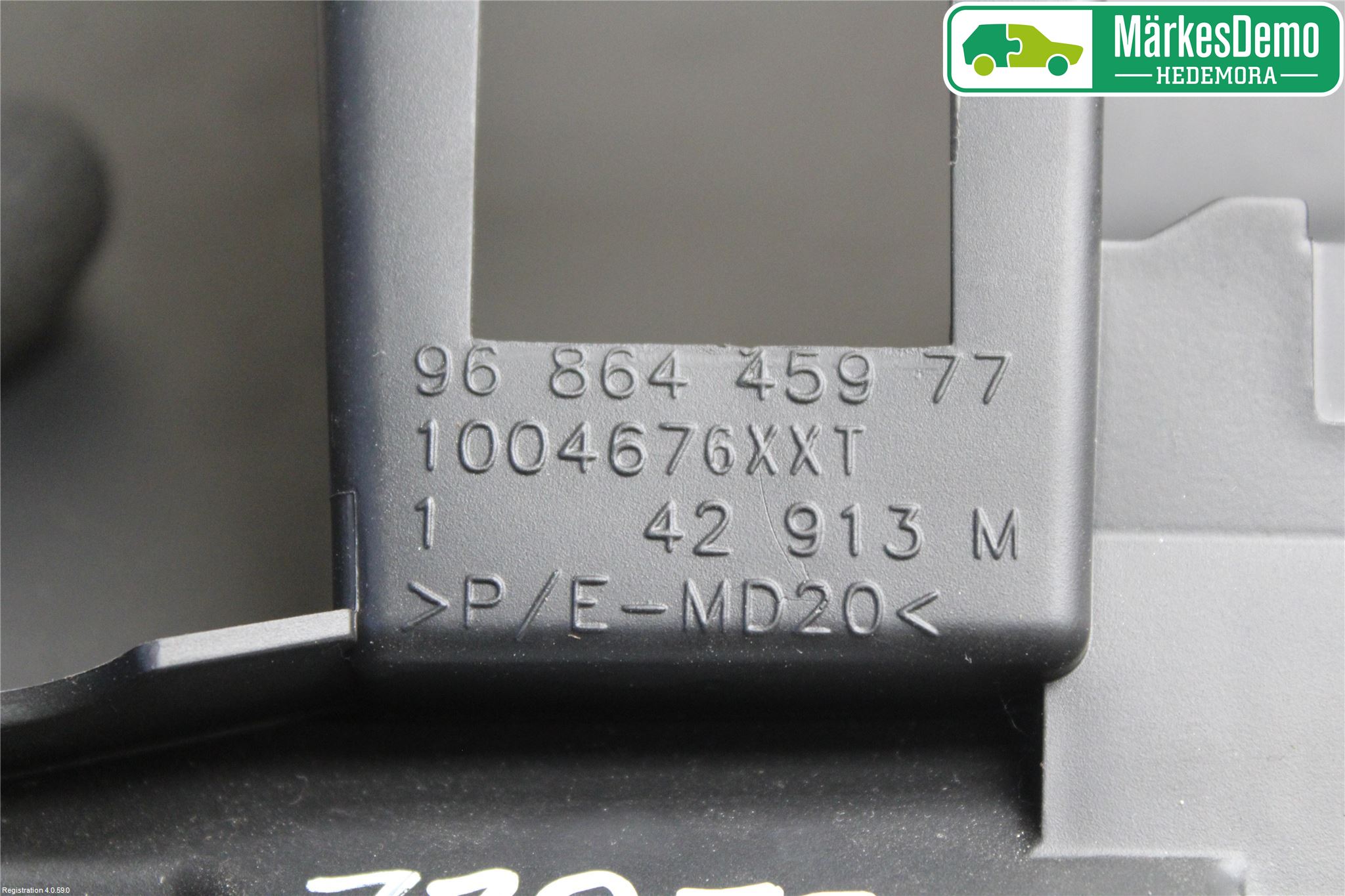 Peugeot 508 11-18 Innr Oppbevaringsrom