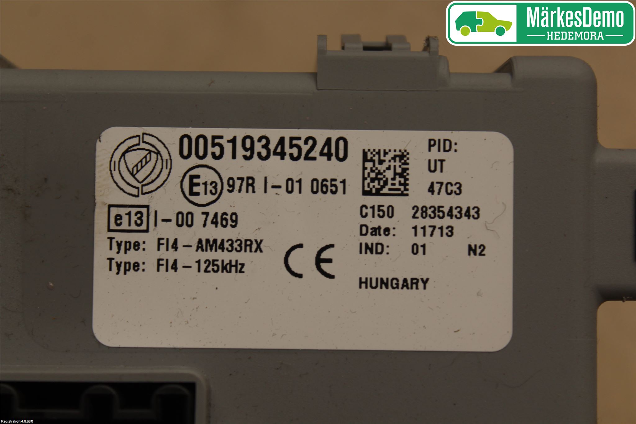 Fiat PANDA 12- Sikringsboks - Elsentral