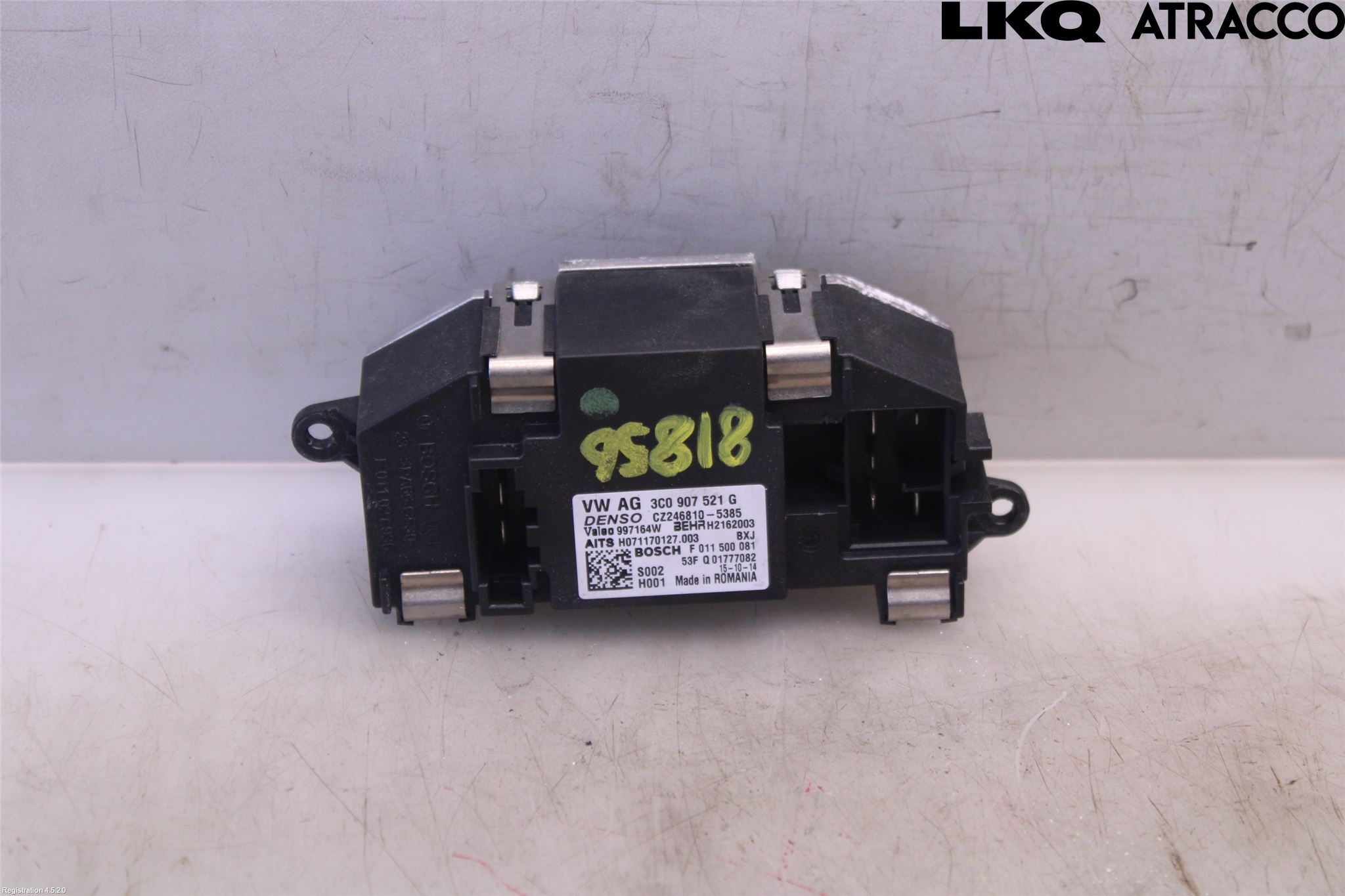 Volkswagen VW TIGUAN 07-16 Varmeapparat Viftemotstand