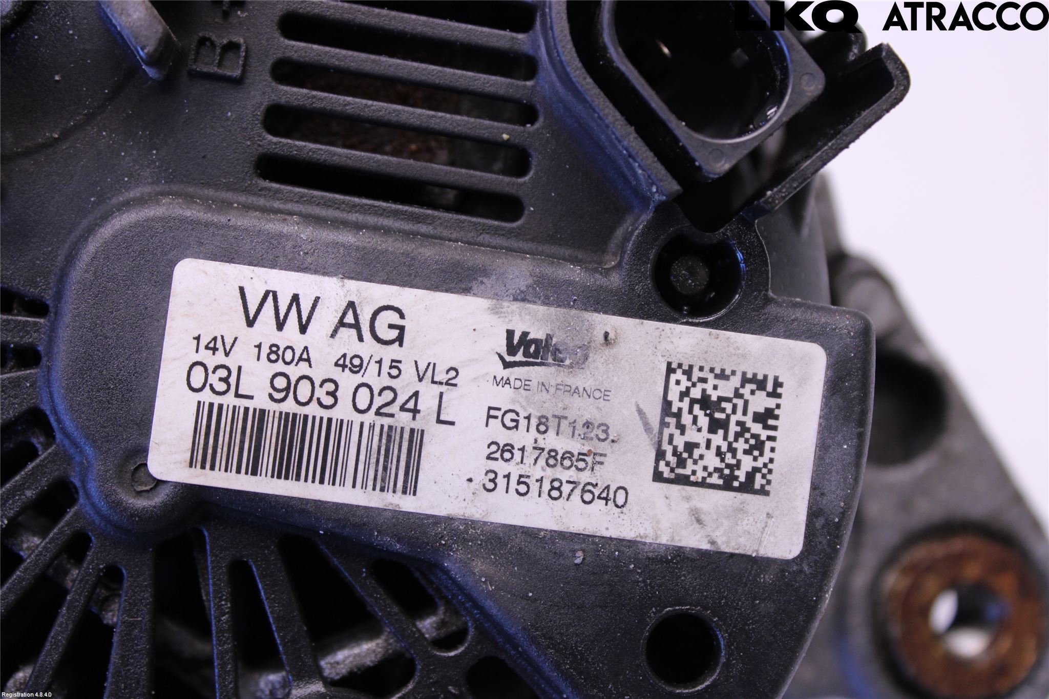 Volkswagen VW TRANSP/CARAVELLE (T6) 16-22 Dynamo