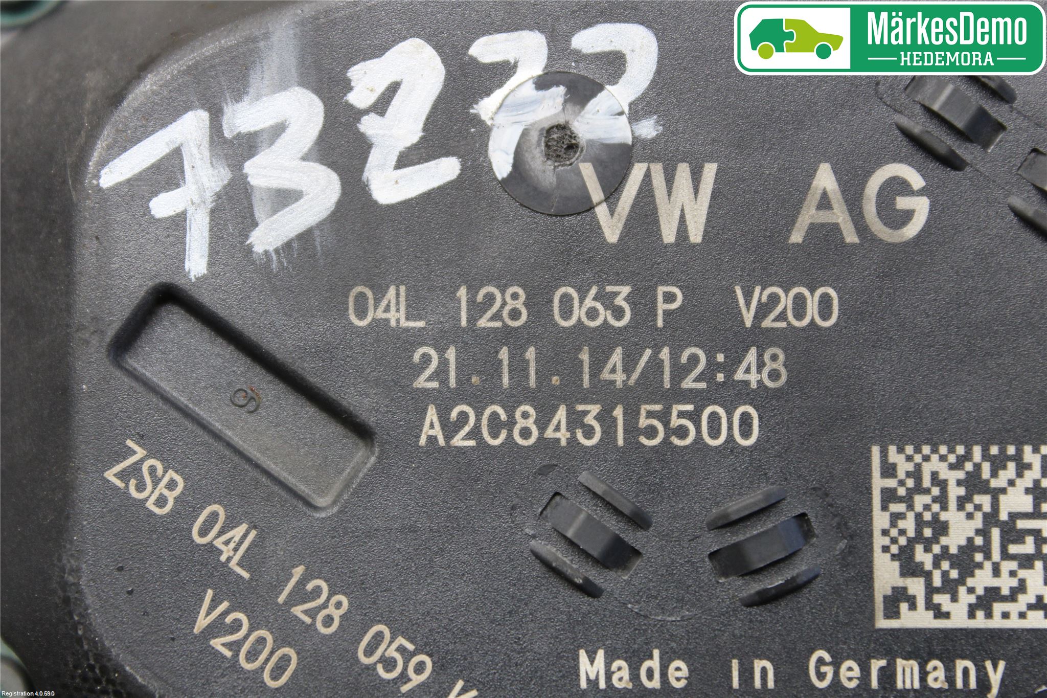Audi A3/S3 8V 13-20 Inns Spjeldhus