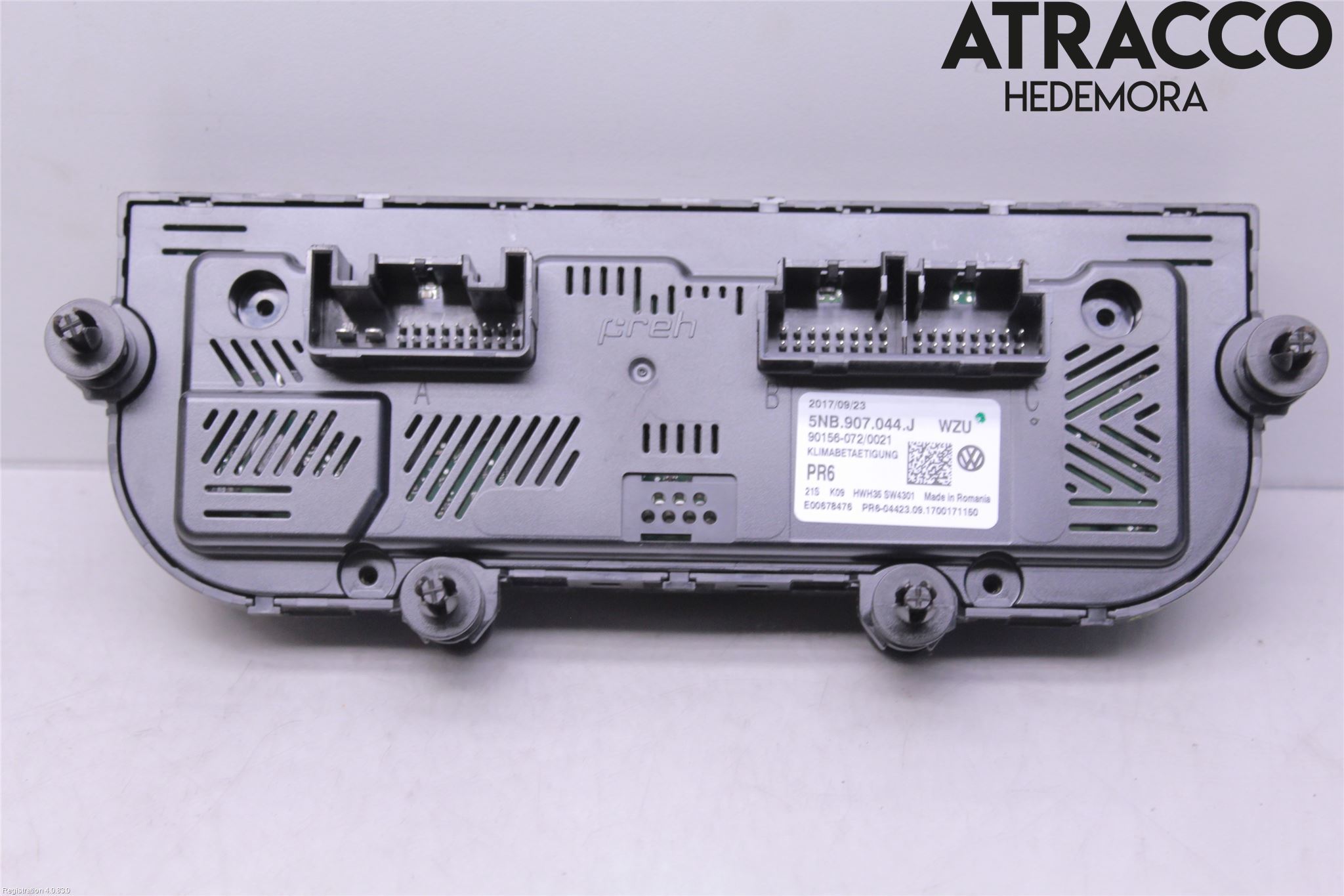 Volkswagen VW TIGUAN 16-24 Varme Ac Betjening-Display